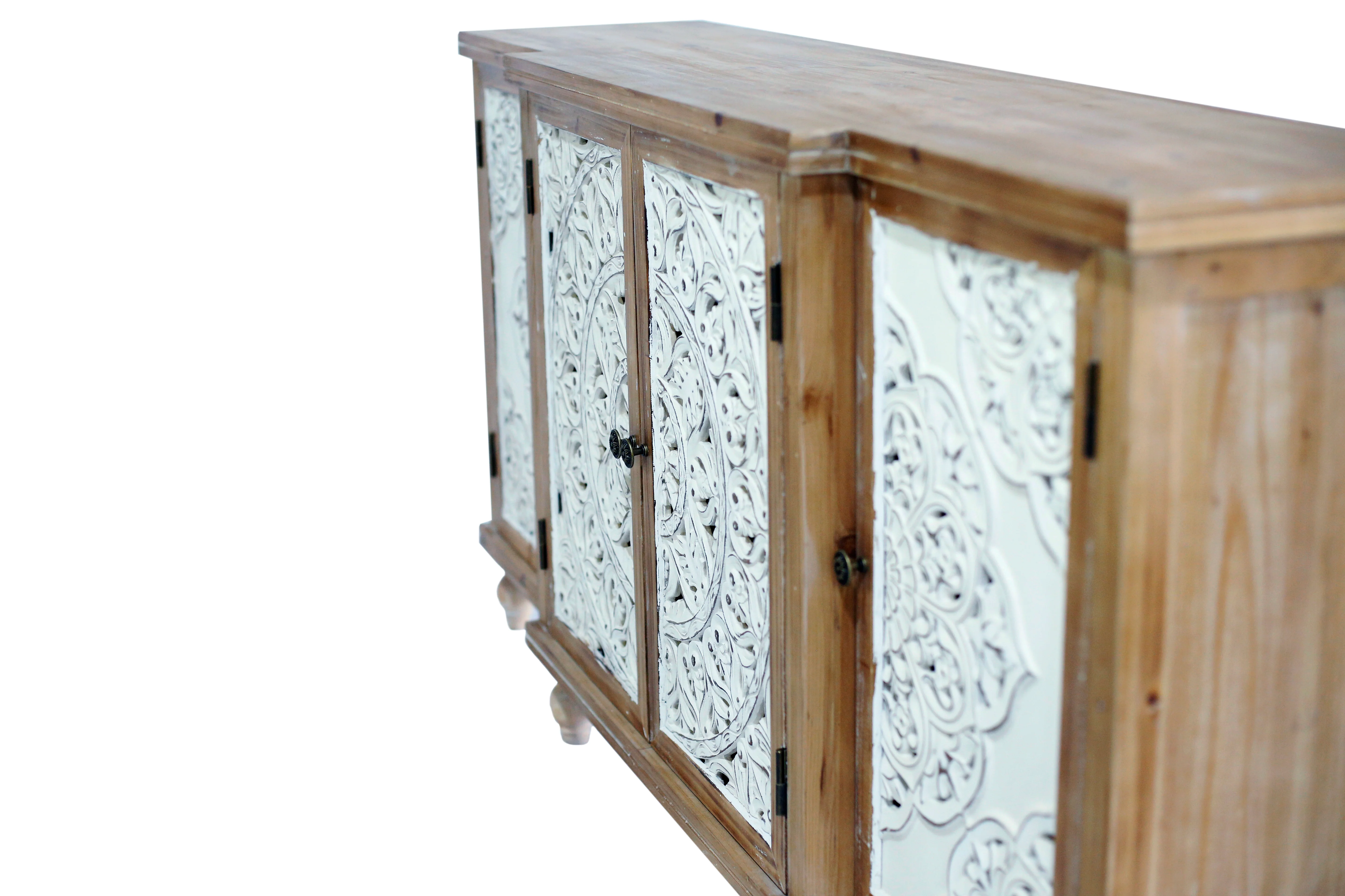 Hollow-Carved Accent Cabinenet - Image 11