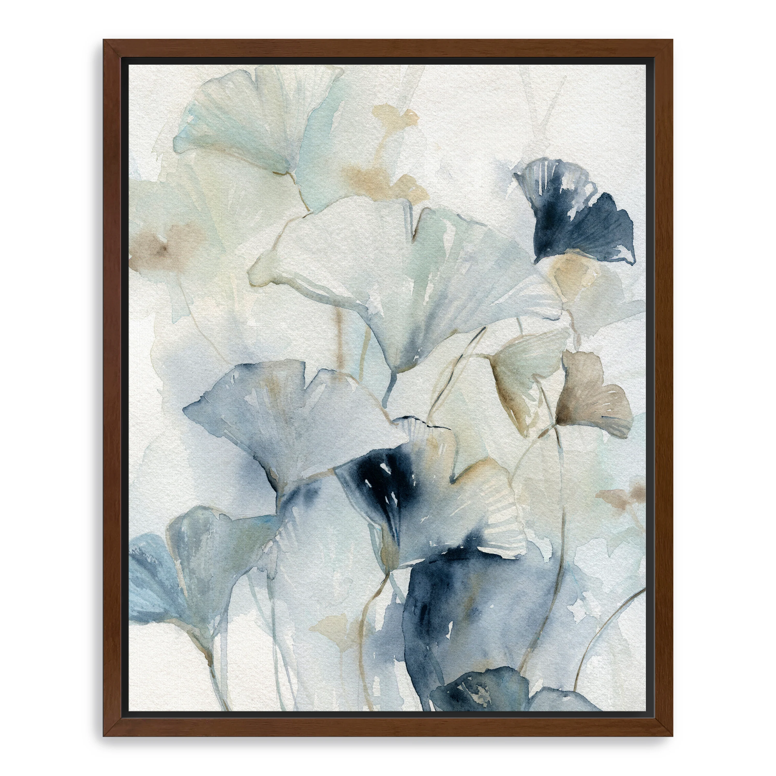 Indigo Ginkgo I Canvas Giclee - Image 5