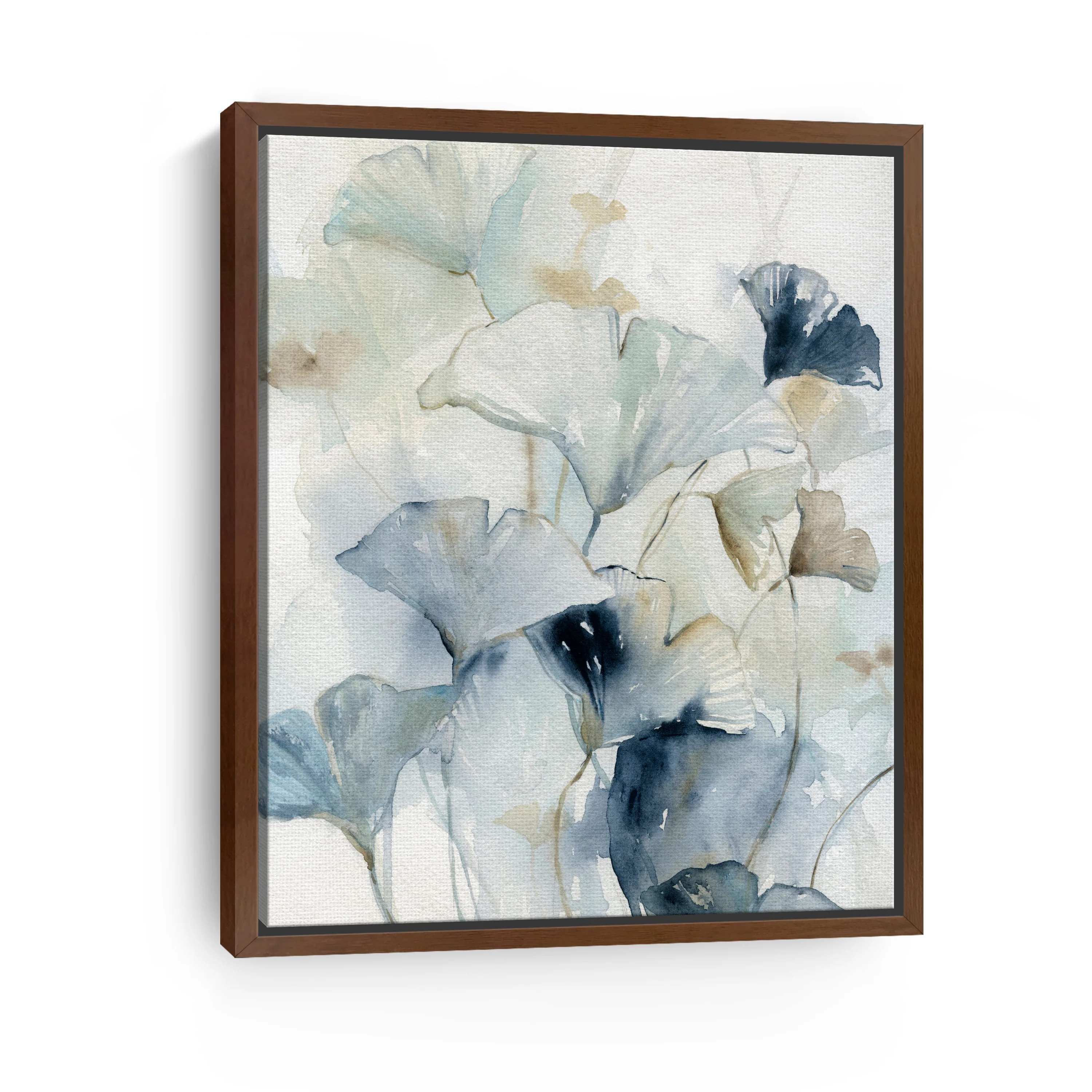 Indigo Ginkgo I Canvas Giclee - Image 7