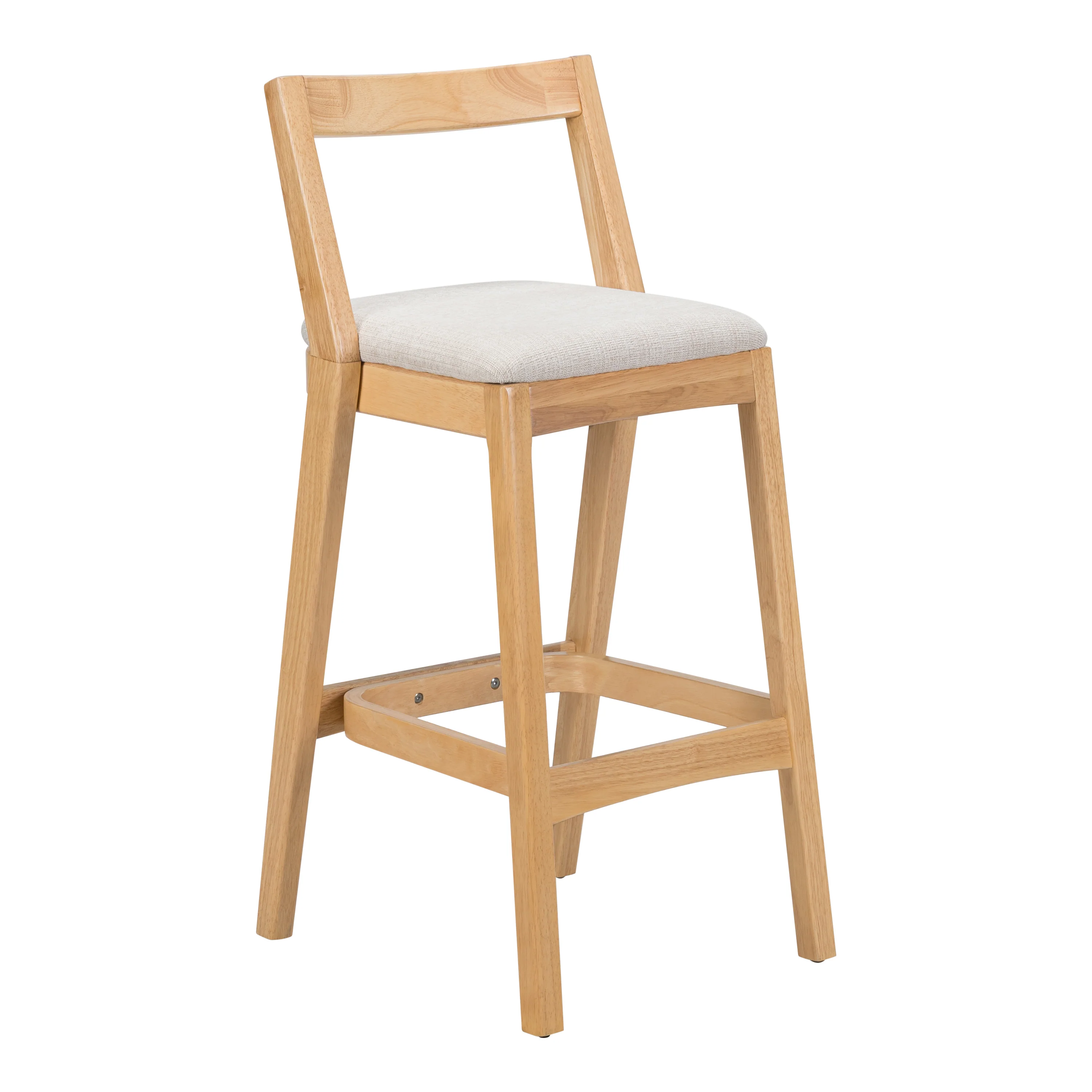 Jasper Indoor Rubberwood Barstool, Set of 2 - Image 21