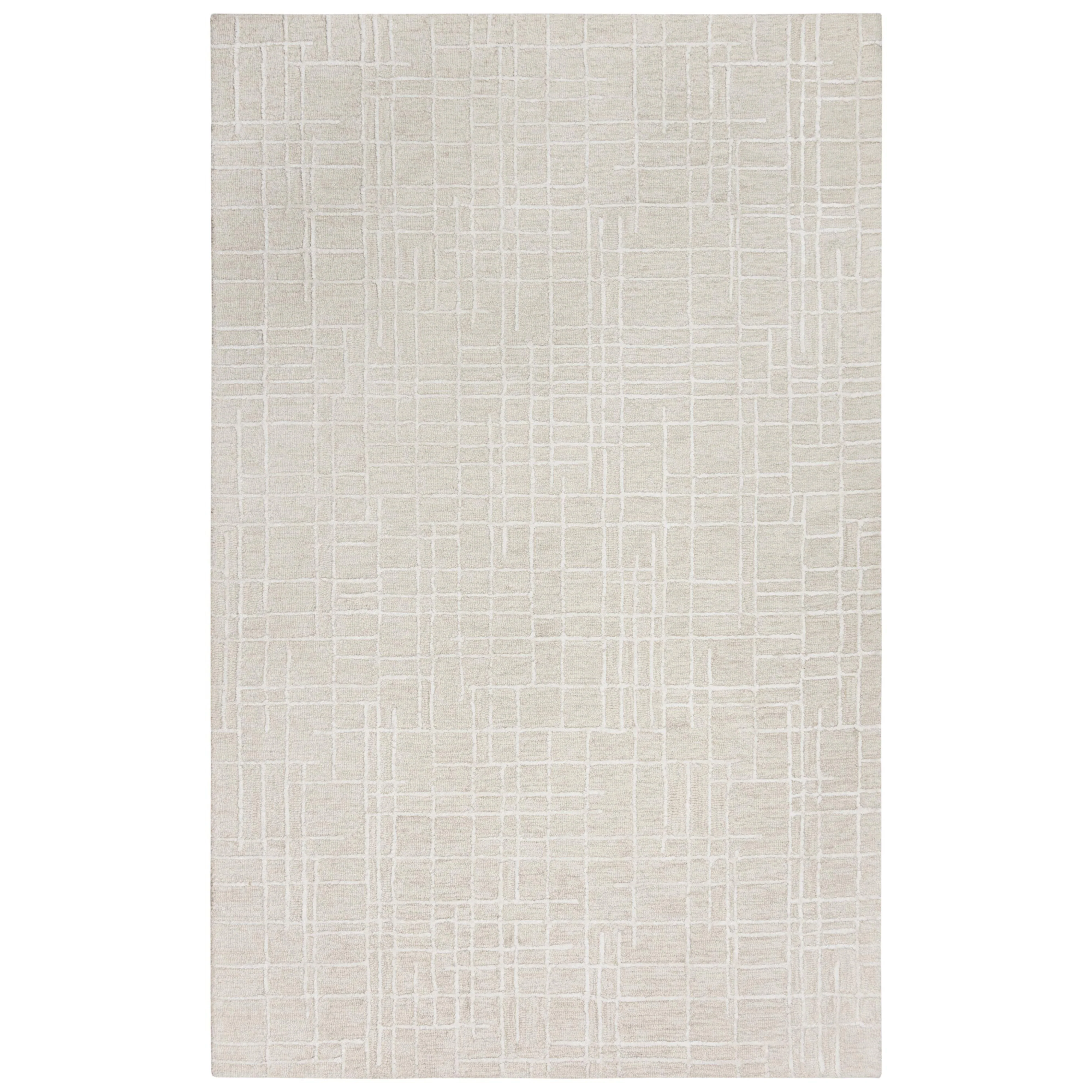 Jazz Hand Tufted Geometric Area Rug - Image 2