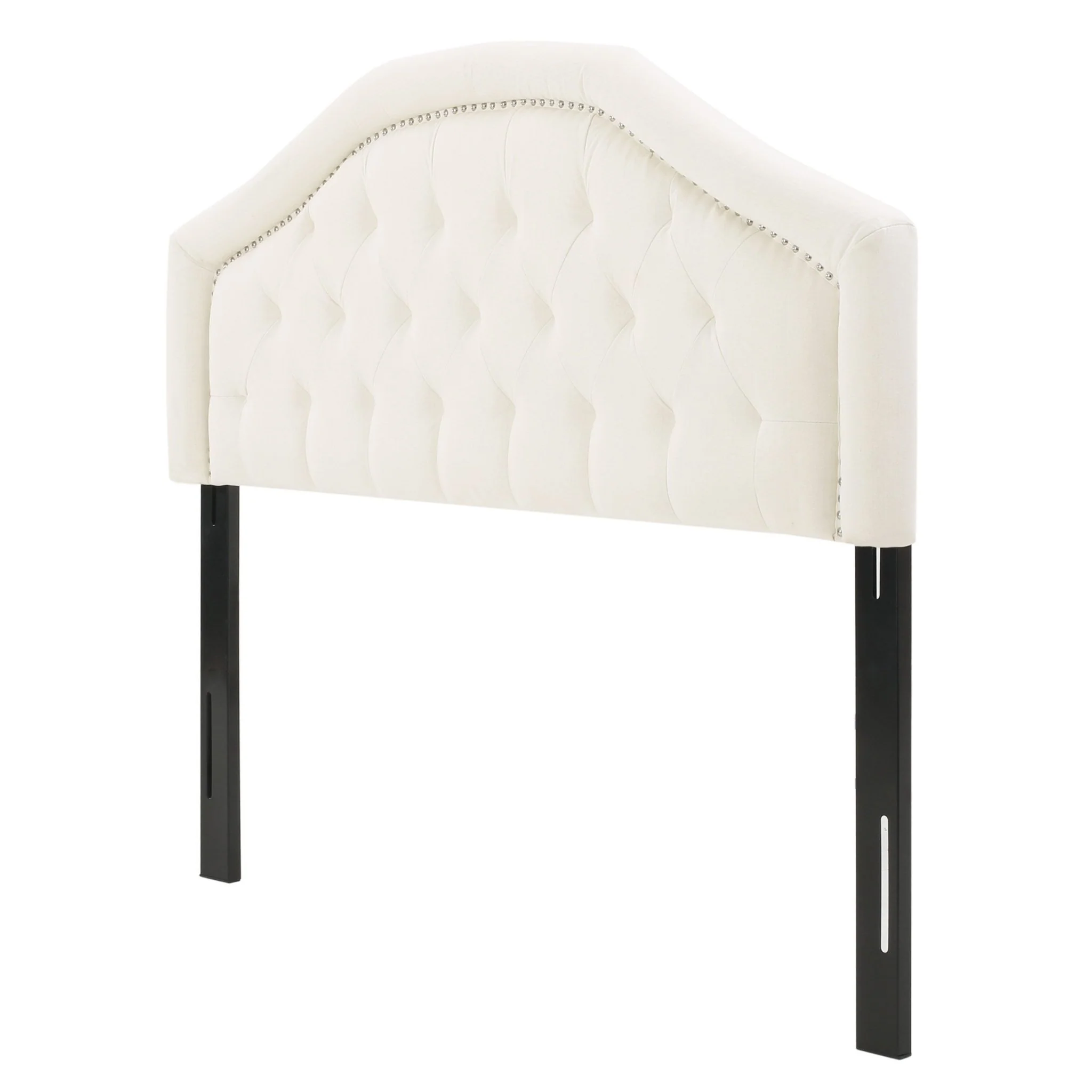 Jubilant Headboard with Diamond Tufted and Nail Head Trim Featuring, Queen and Full Size - Image 7