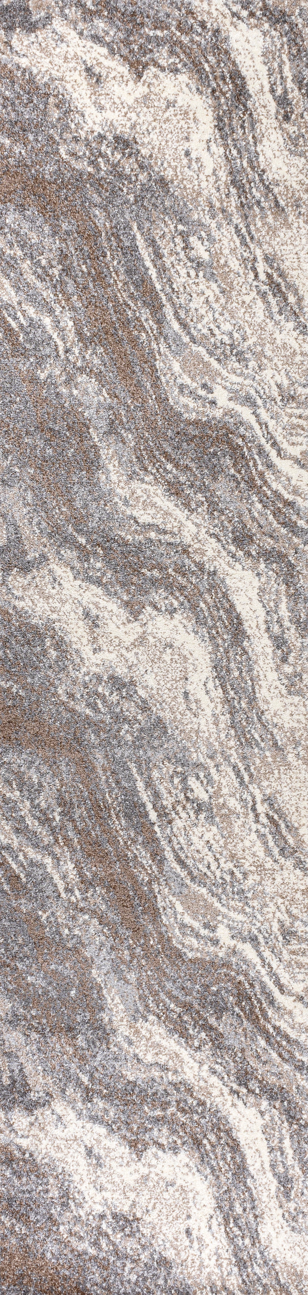 Kassia Contemporary Glam Abstract Marble Area Rug - Image 18