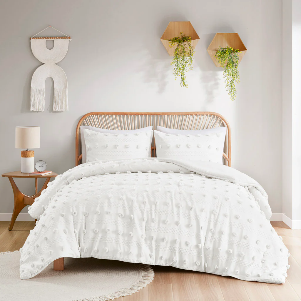Clip Jacquard King/Cal King Comforter Set - Image 6
