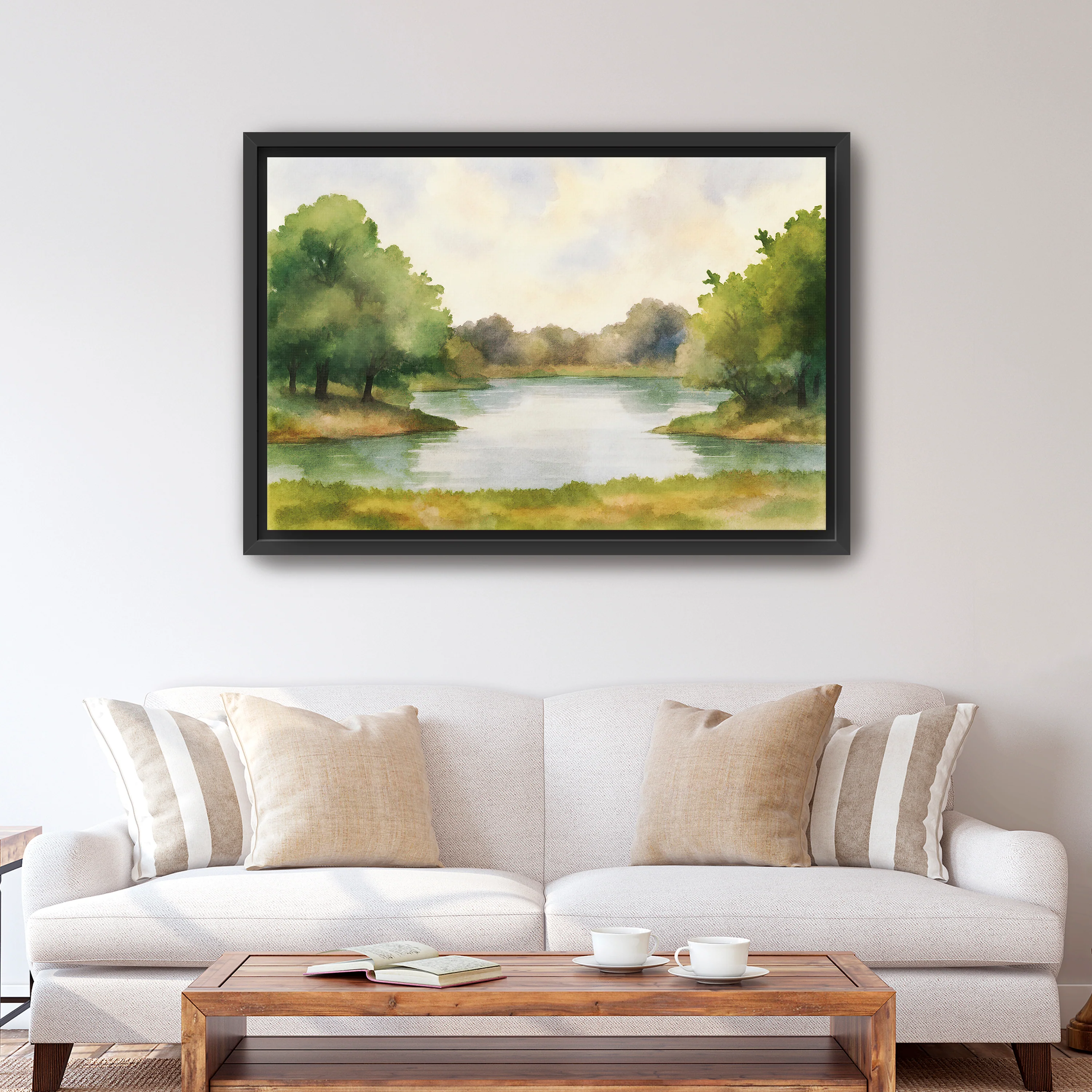 Lakeside Moments Canvas Giclee - Image 3