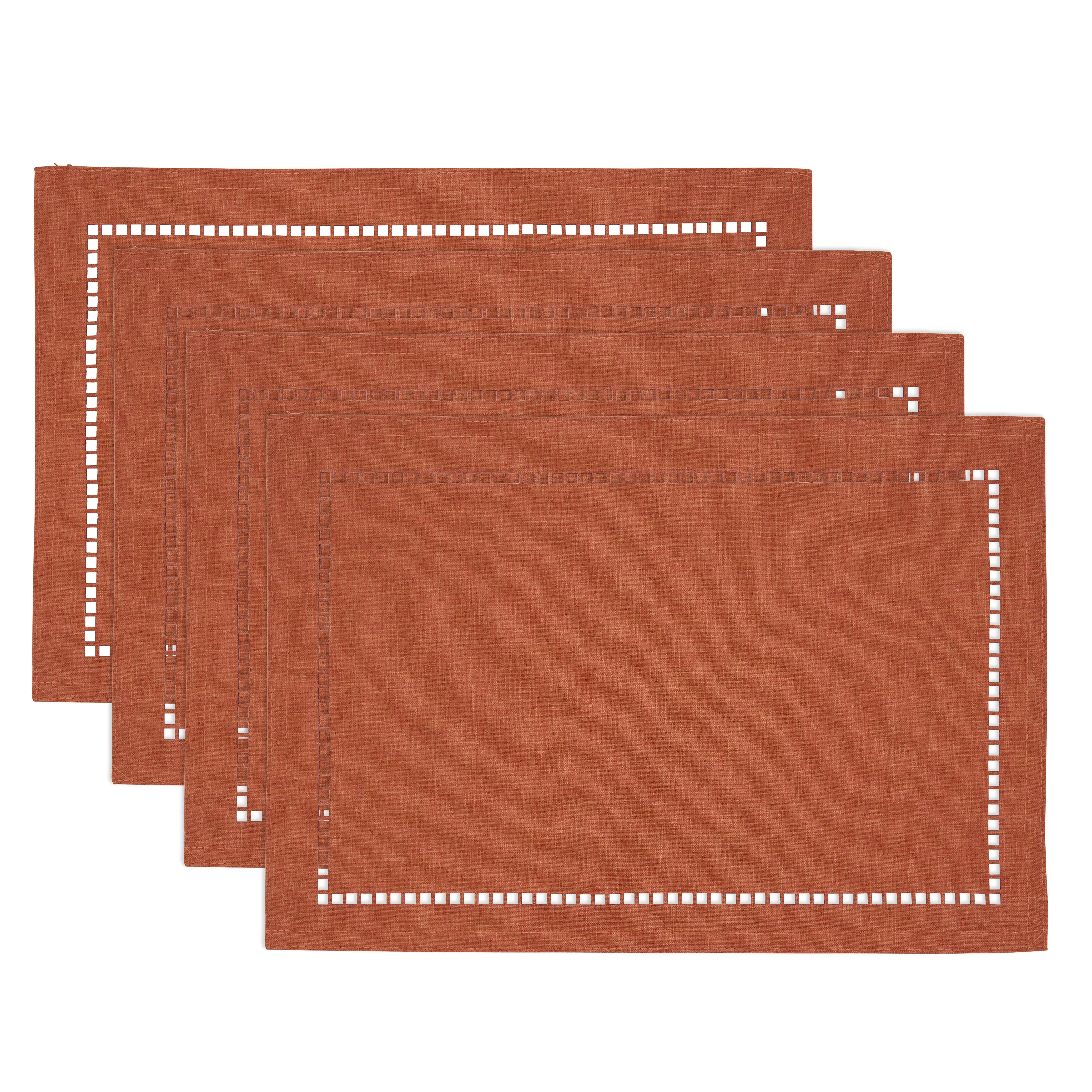 Laser-Cut Hemstitch Placemat, Set of 4 - Image 4