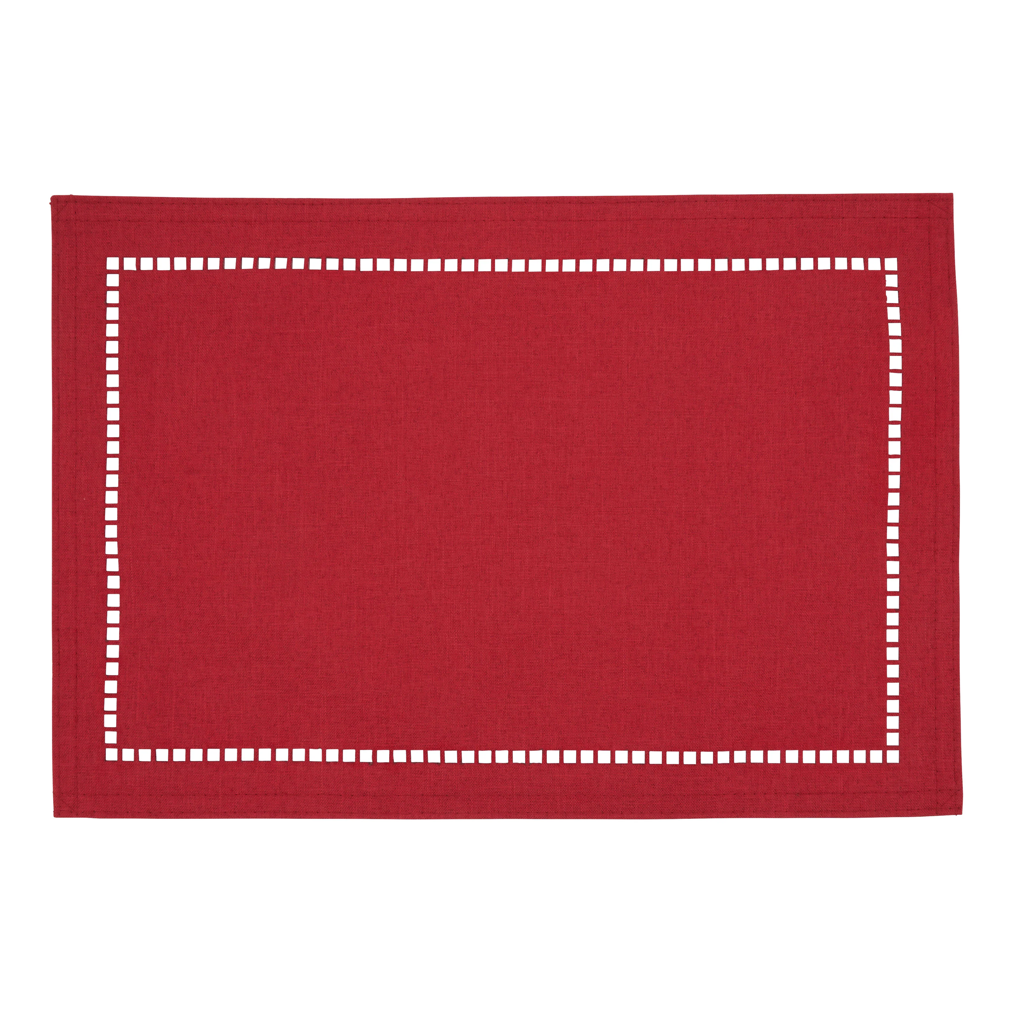 Laser-Cut Hemstitch Placemat, Set of 4 - Image 41