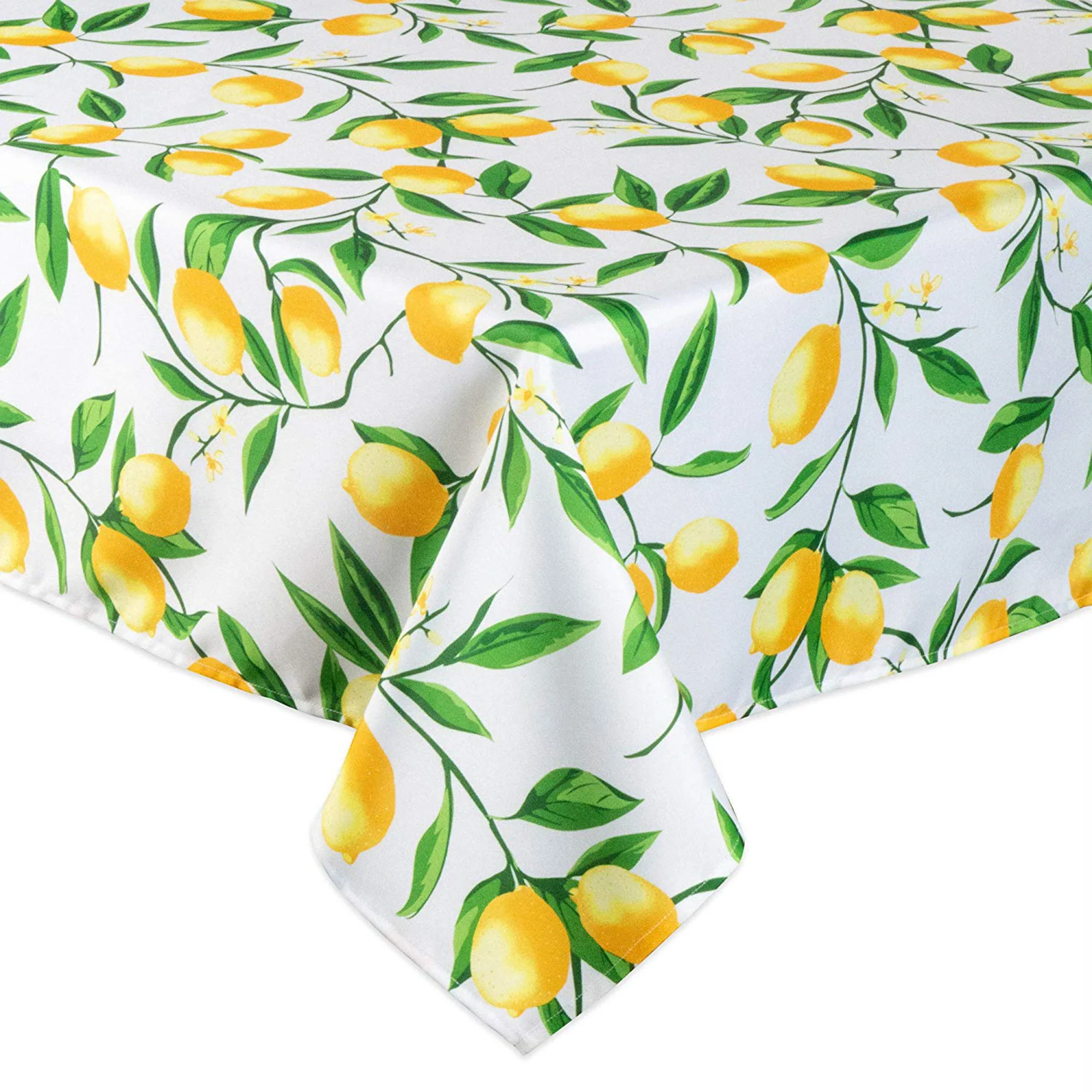 Lemon Bliss Print Outdoor Tablecloth - Image 4