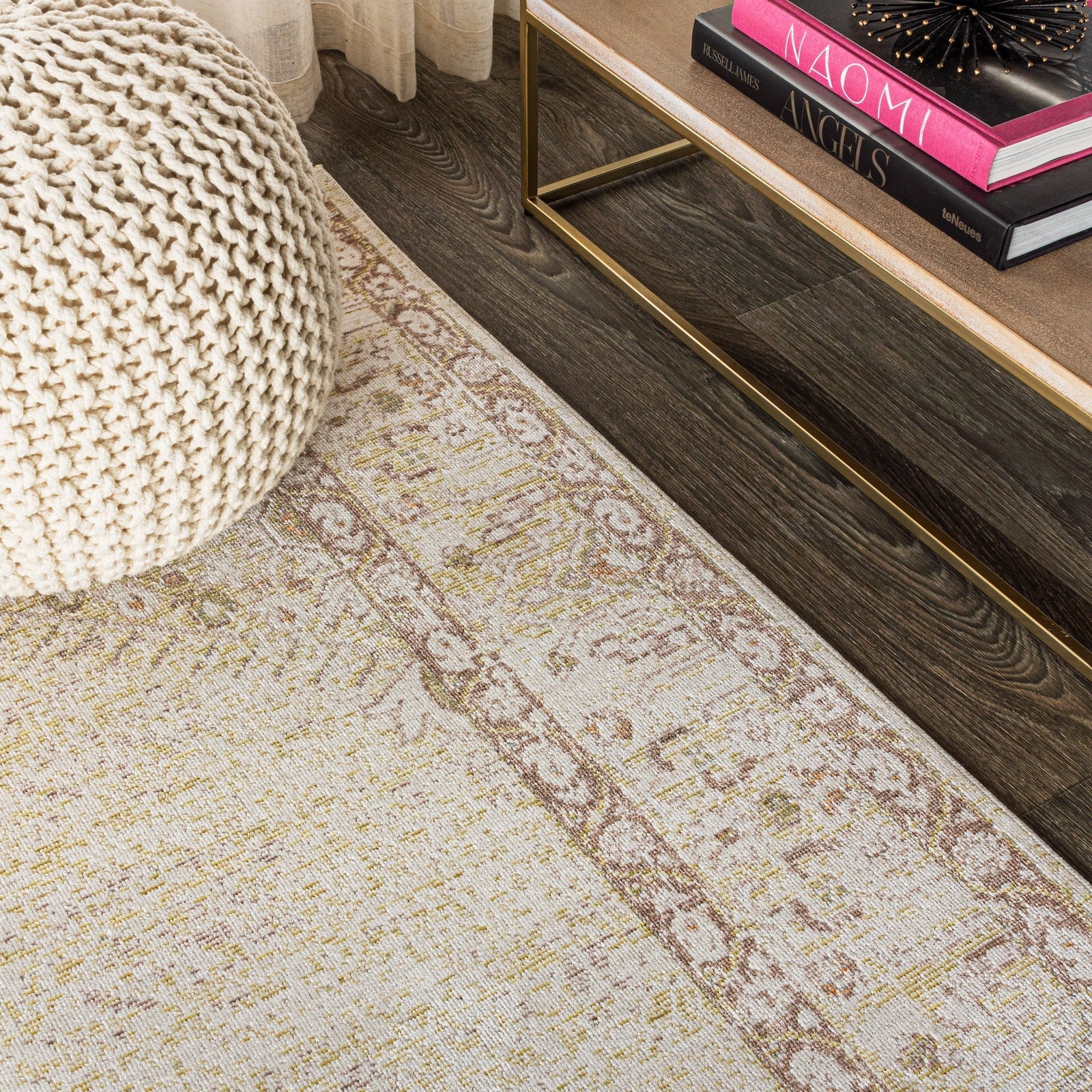 Lila Modern Tribal Medallion Area Rug - Image 35