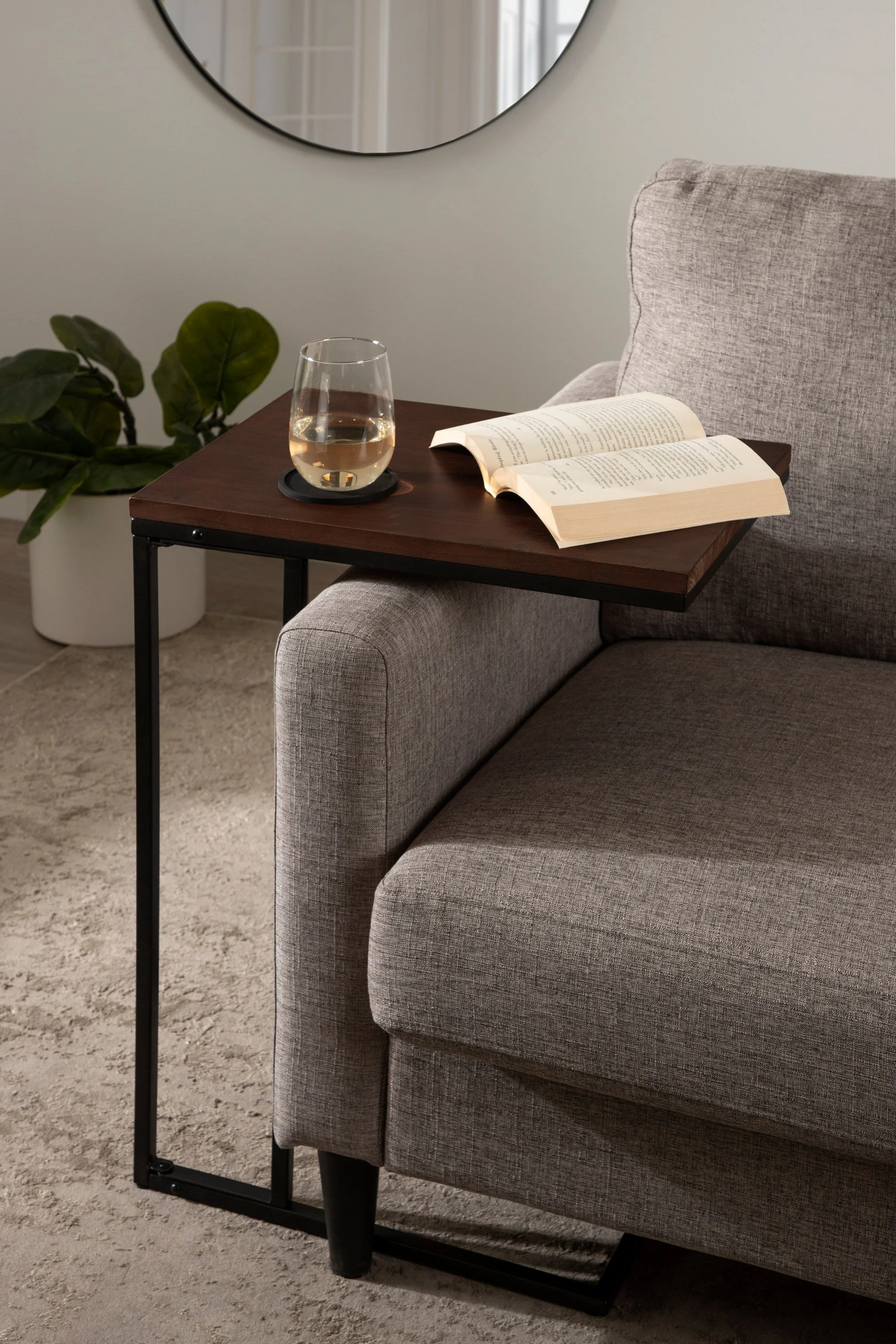 Lockridge Metal Base C-Table - Image 4