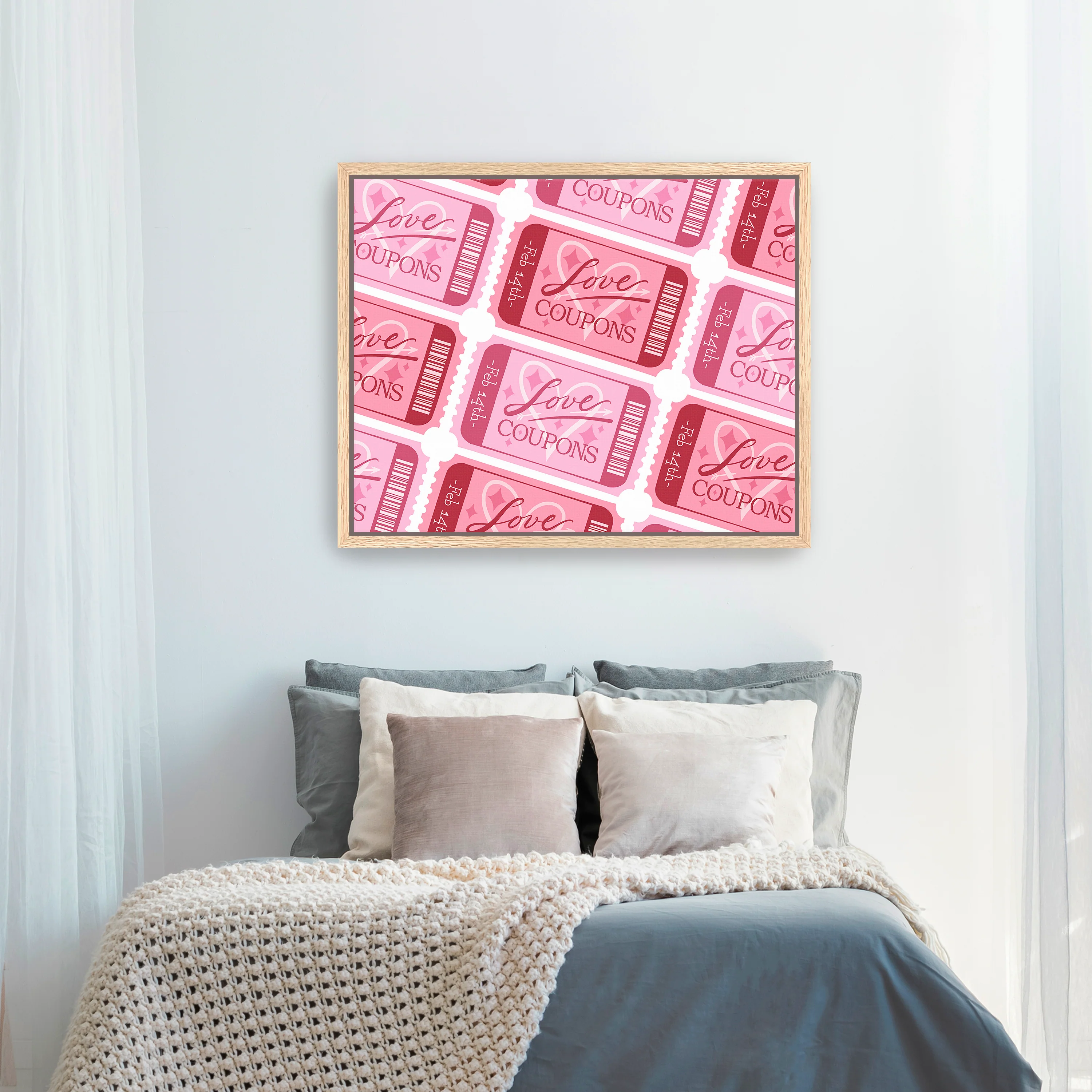 Love Coupons Canvas Giclee - Image 11