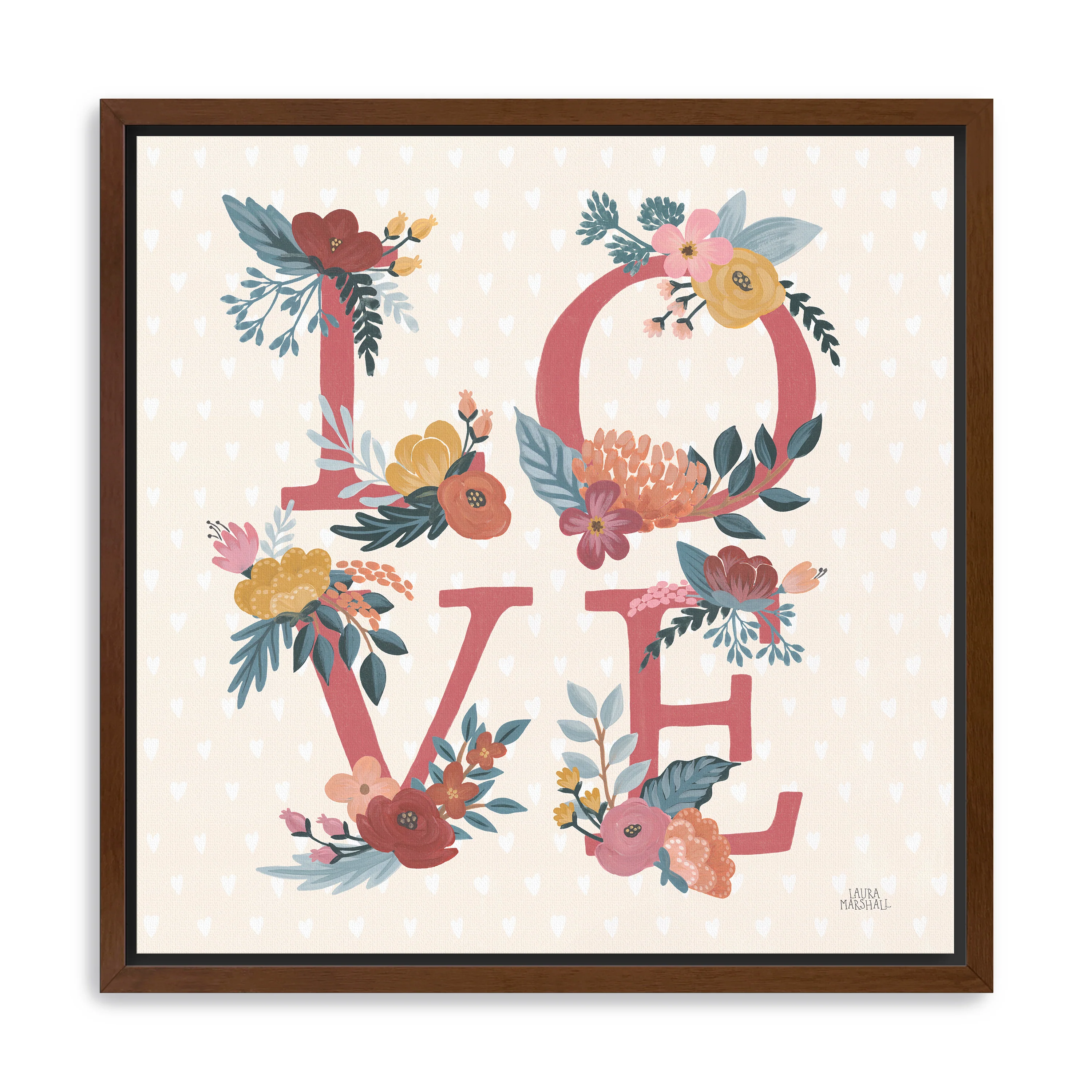 Love Letters VII Canvas Giclee
