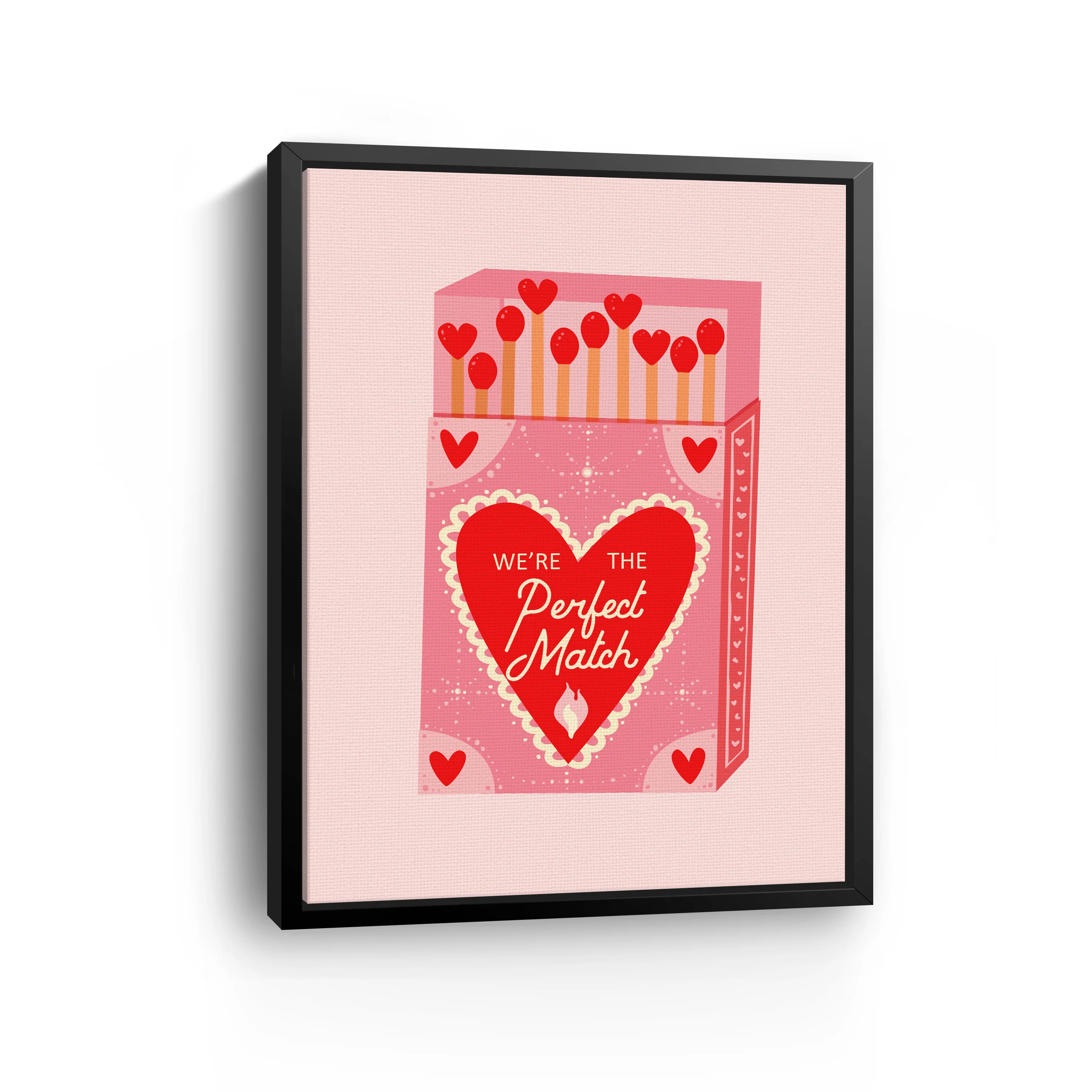 Love Matchbox Canvas Giclee - Image 6