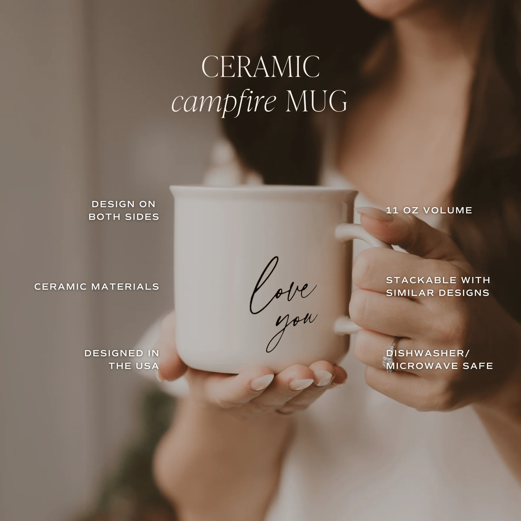 Love You 11 oz Coffee Mug - Image 5