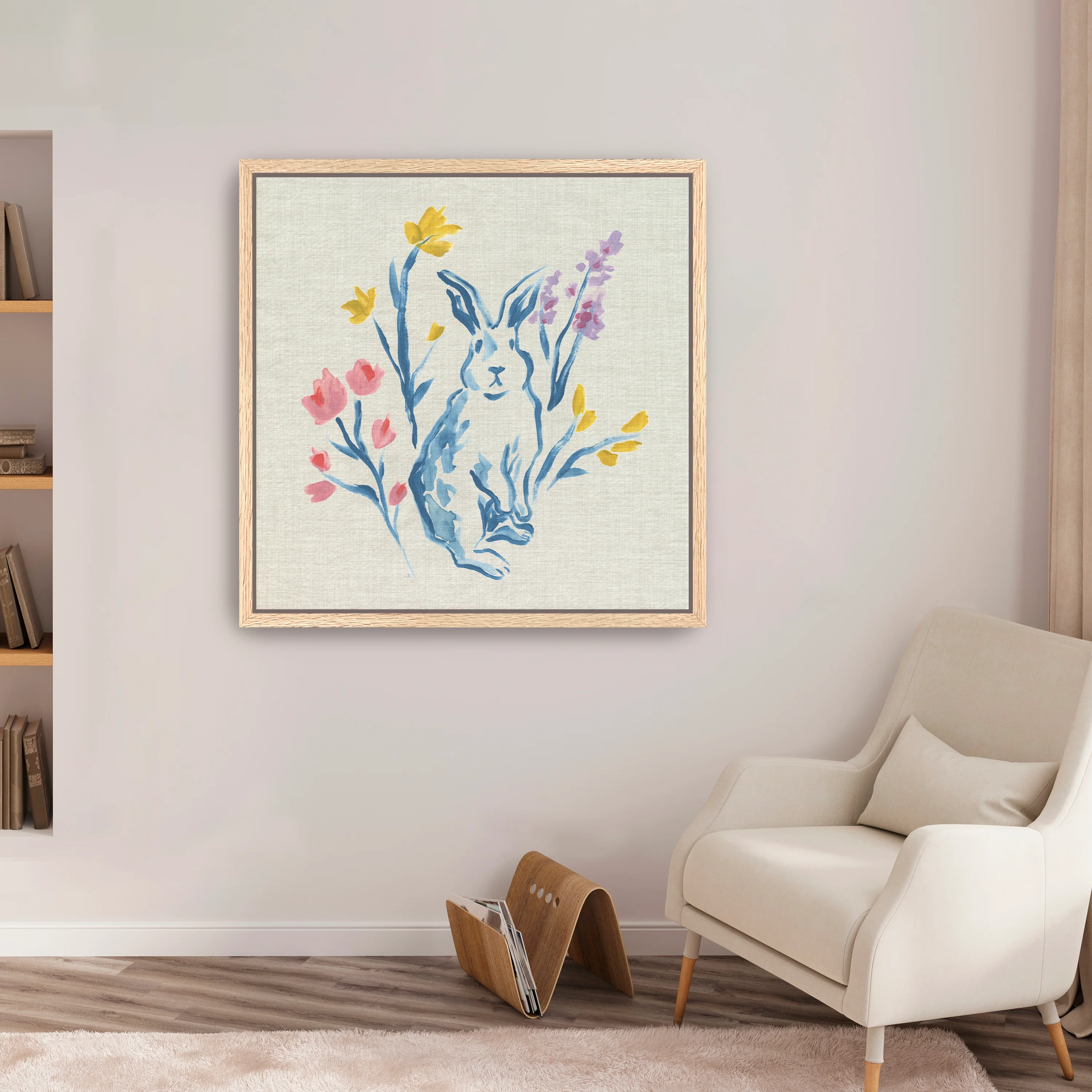 Lovely Rabbit I Canvas Giclee - Image 5