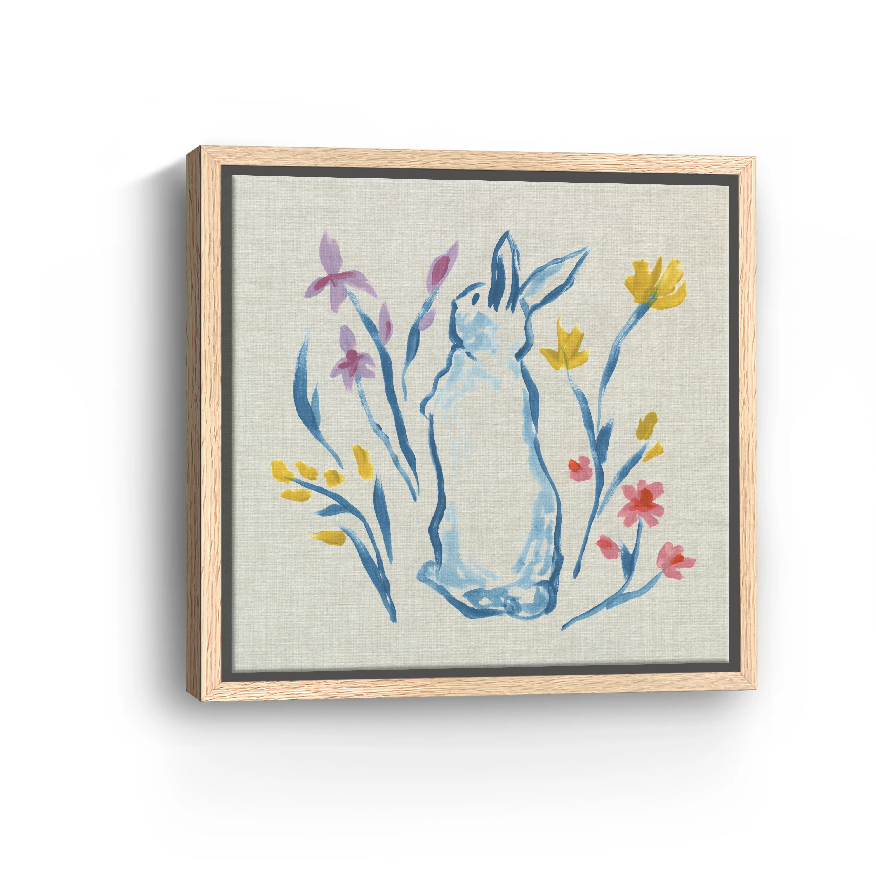 Lovely Rabbit II Canvas Giclee - Image 3