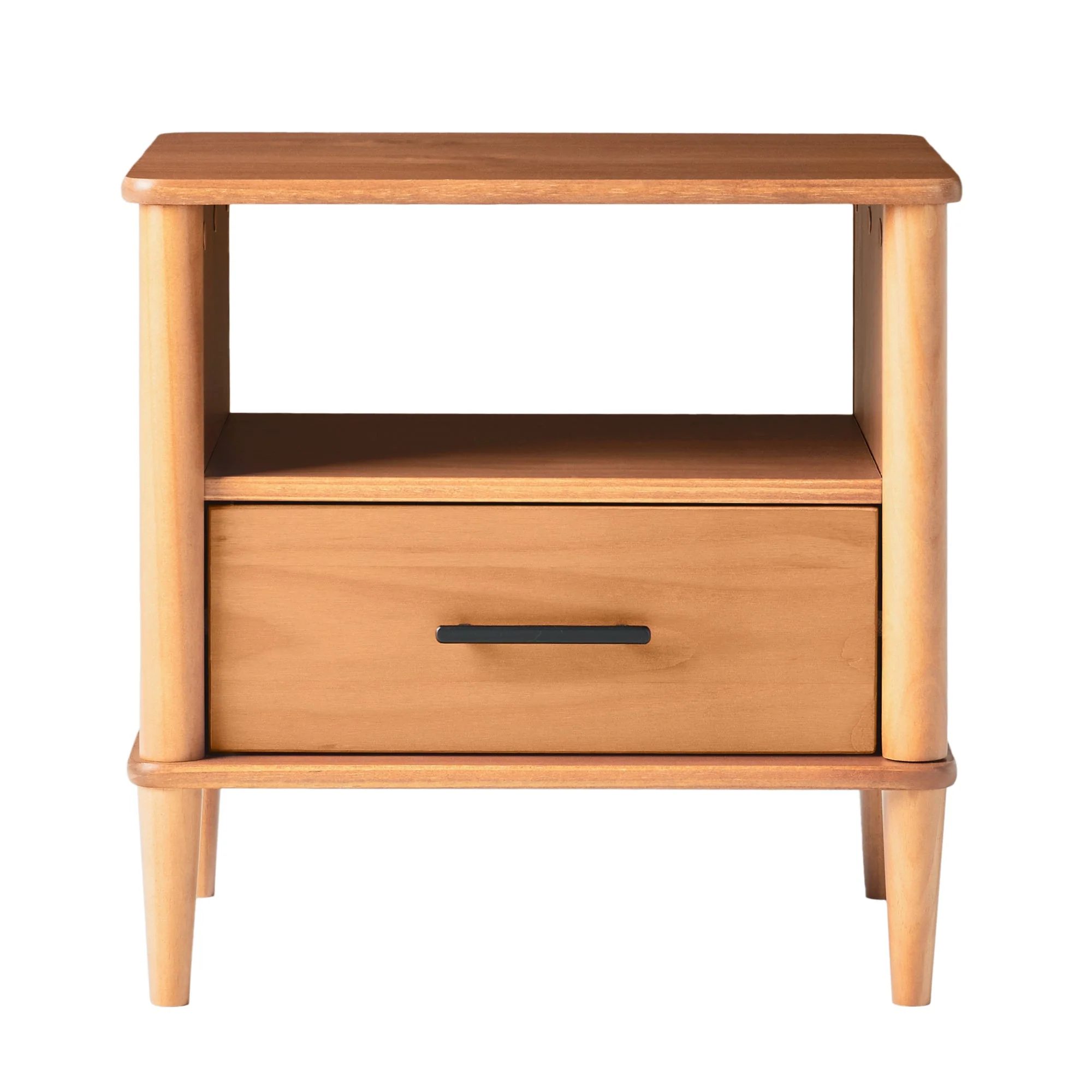 Luminar Solid Wood Spindle Nightstand - Image 3
