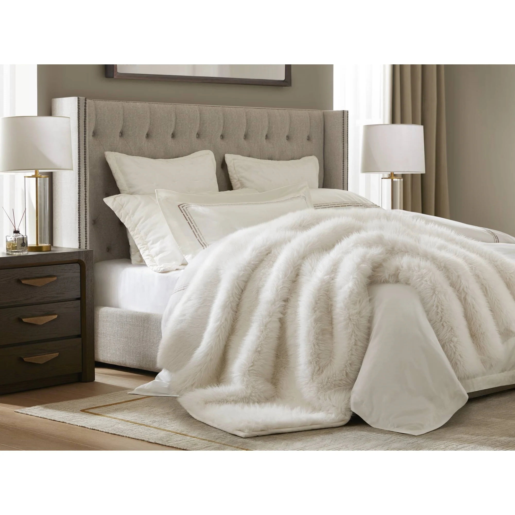 Luxe Faux Fur Throw Blanket - Image 43