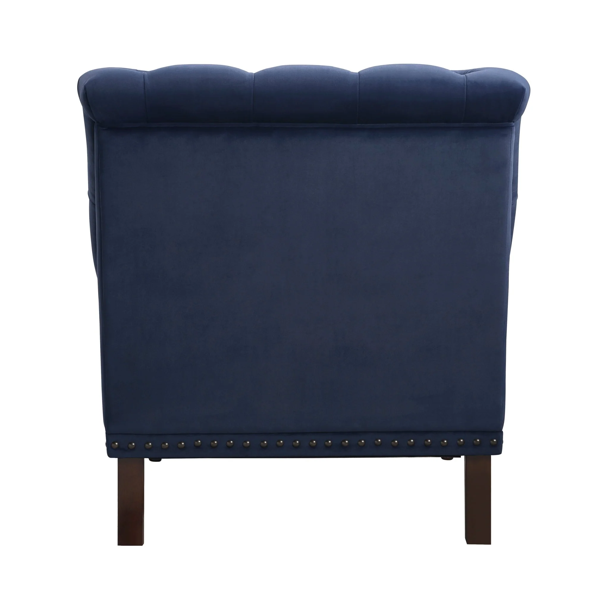 Luxurious Accent Chair with Upholstered Tufted and Nailhead Trim - Image 11