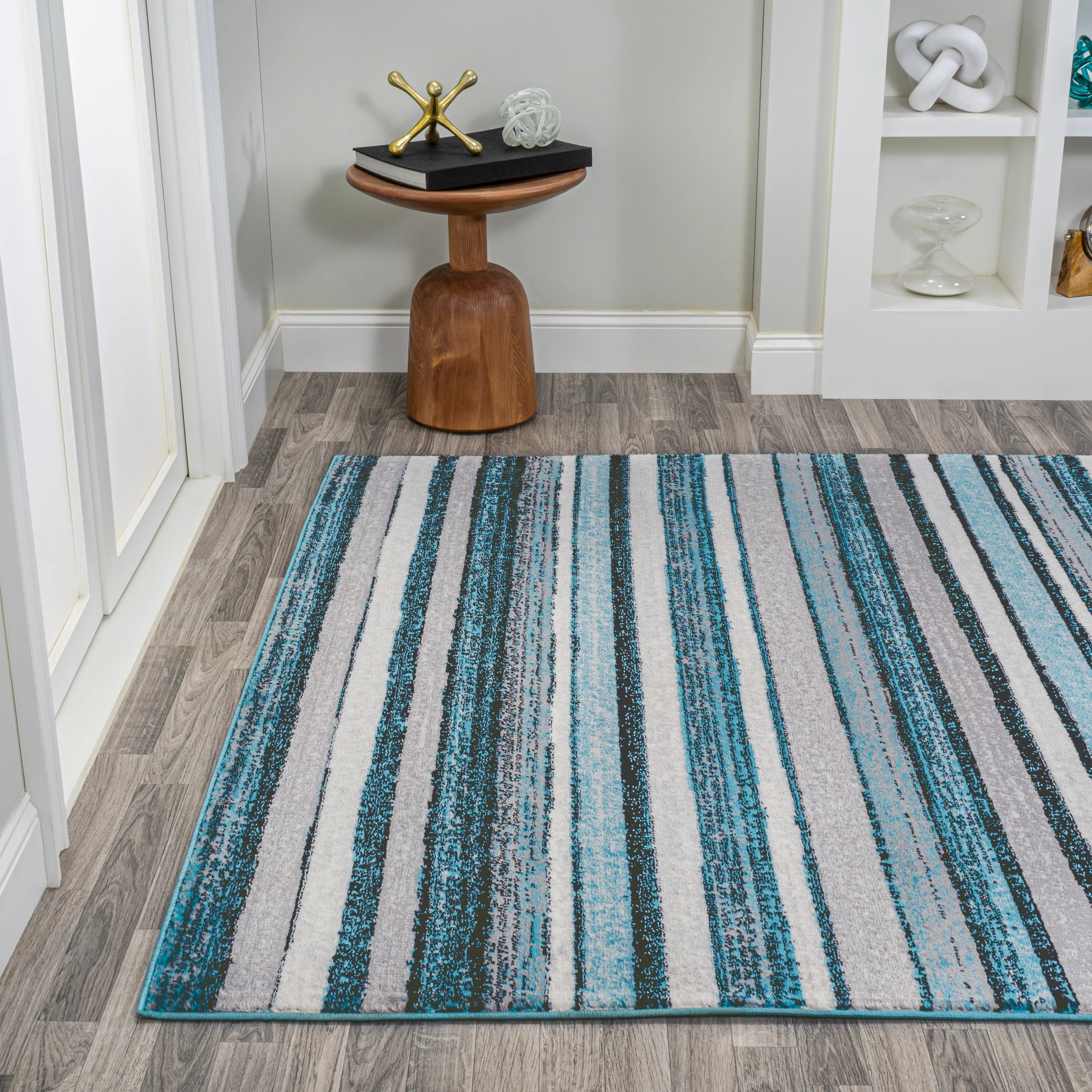 Magnolia Beach Strie' Striped Area Rug - Image 11