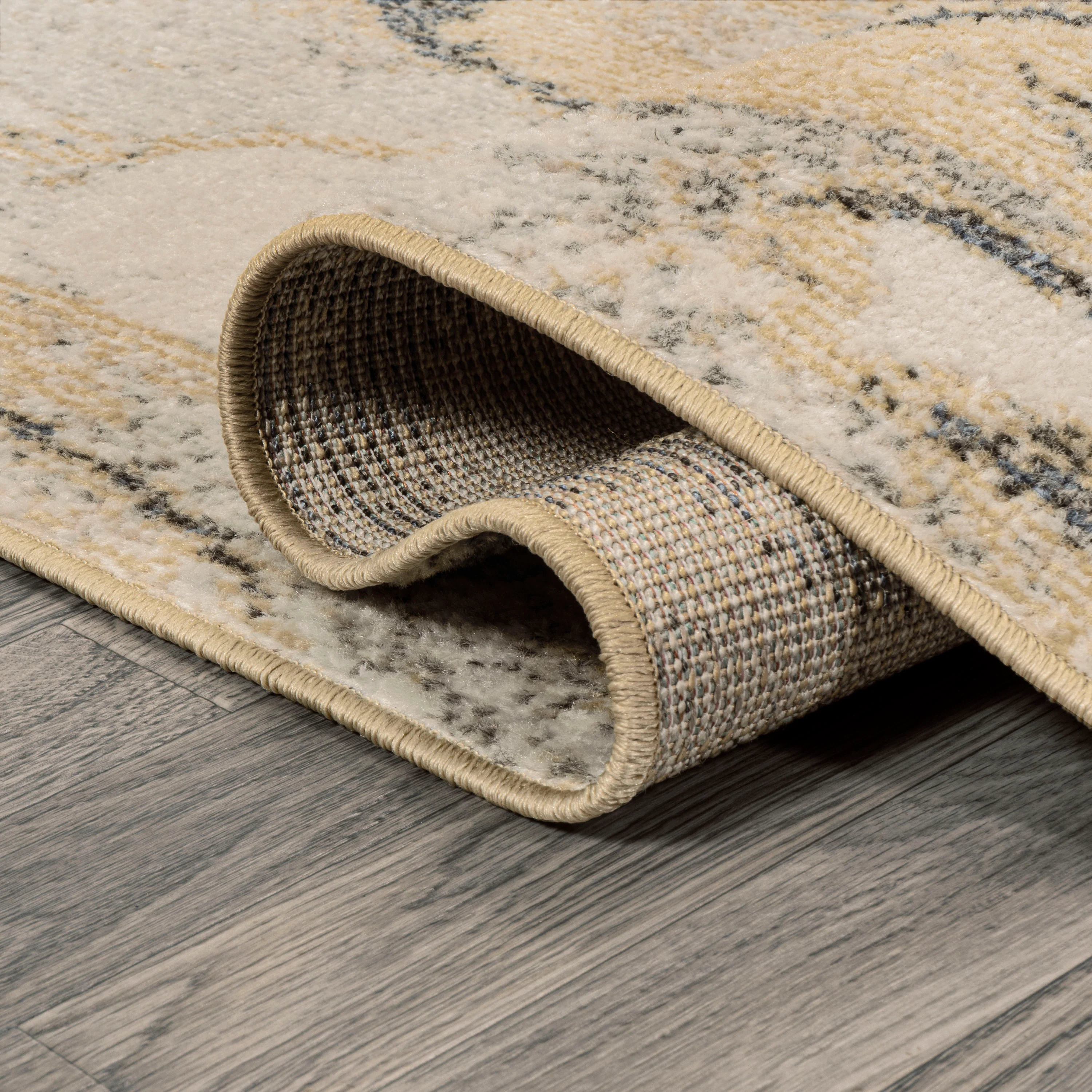 Marmo Abstract Marbled Modern Area Rug - Image 13