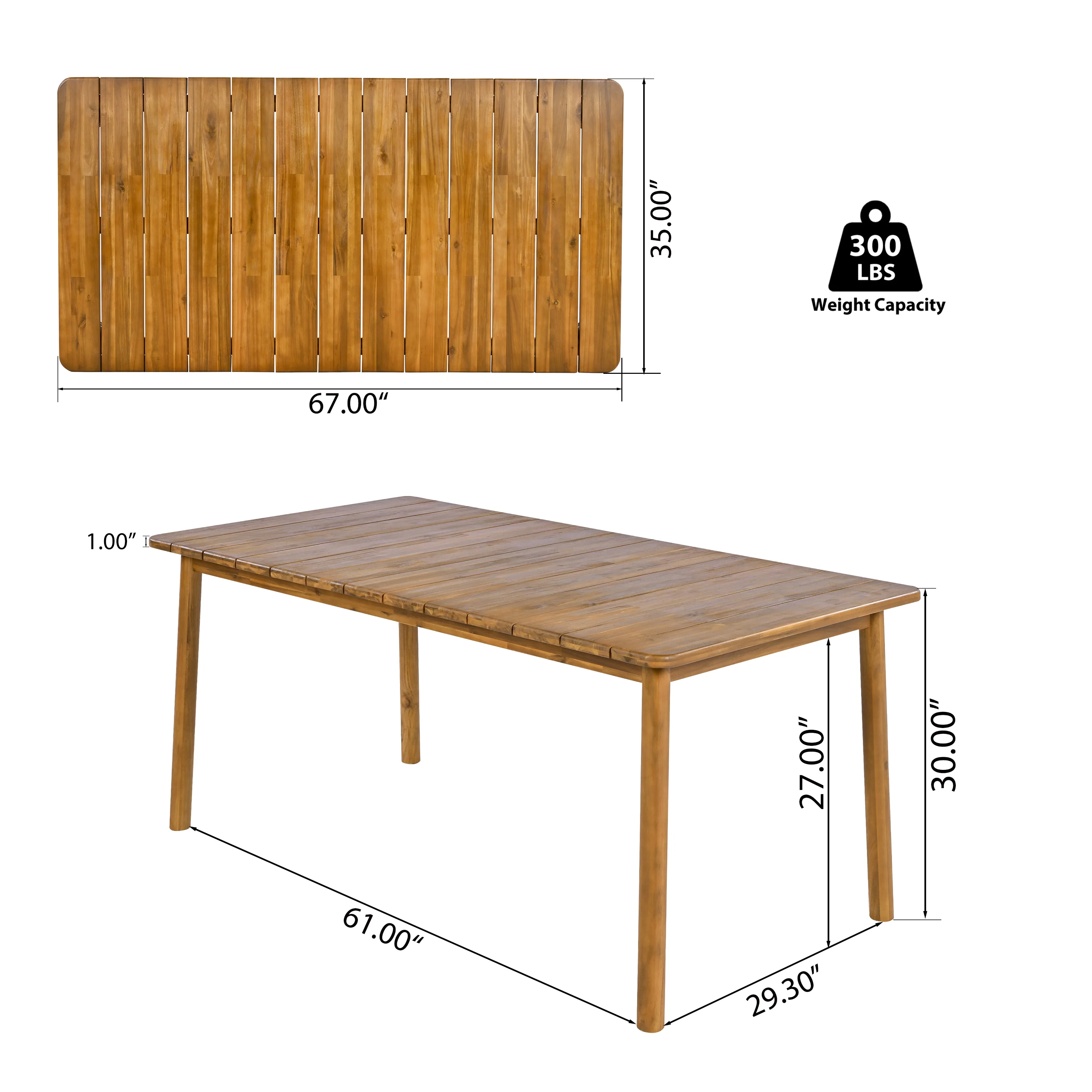 Matera 7-Piece Outdoor Dining Set - Image 19