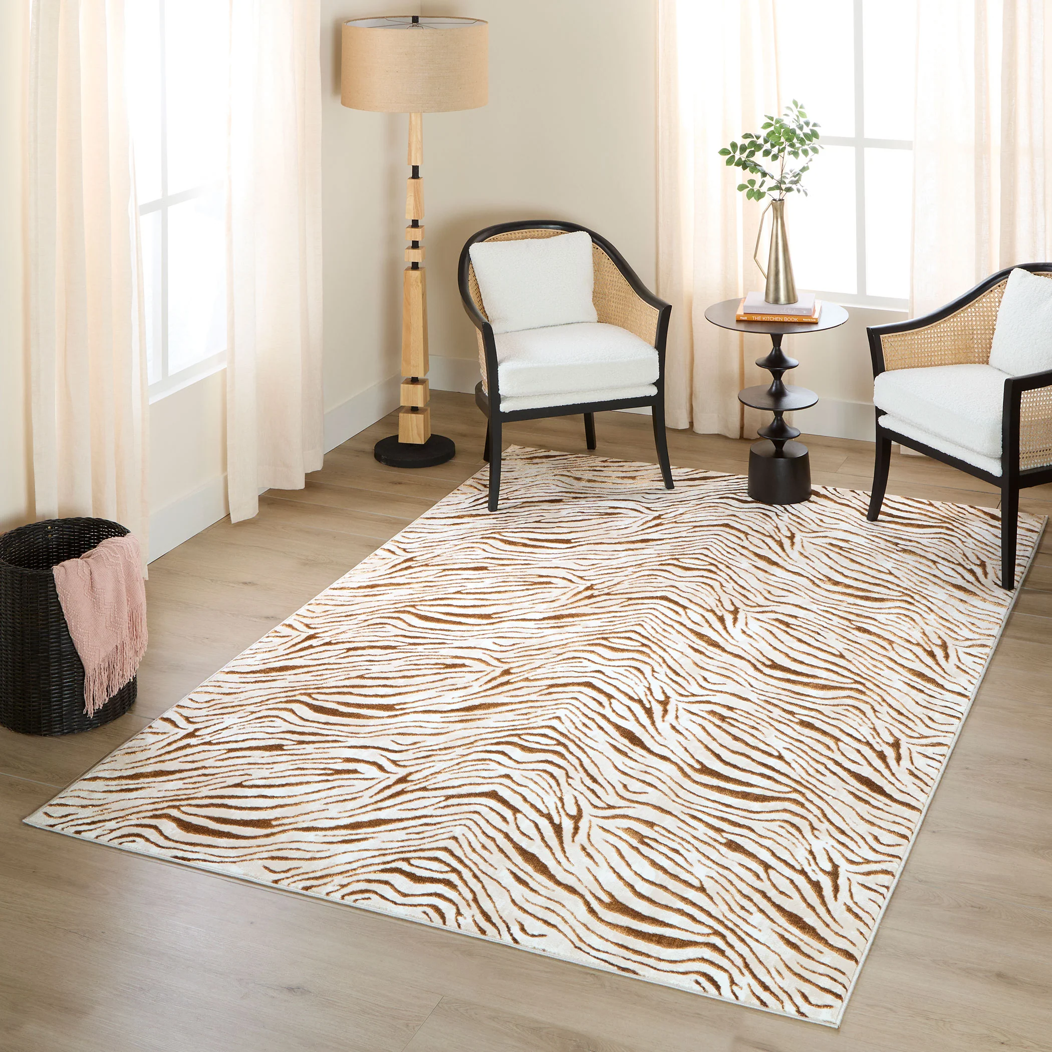 Merlet Orange Rug - Image 2