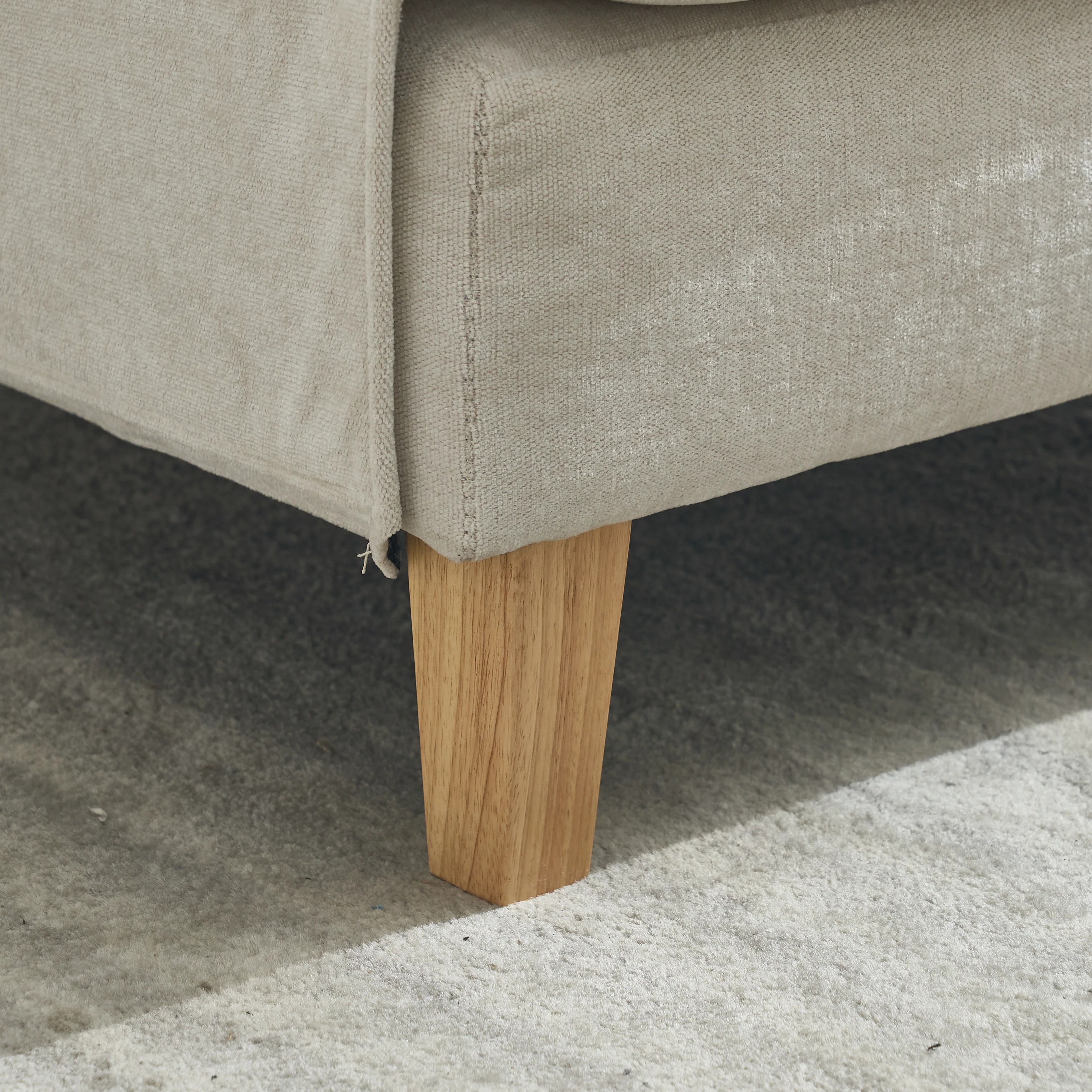 Mid-Century Modern Chenille Foldable Sofa Bed Recliner - Image 95