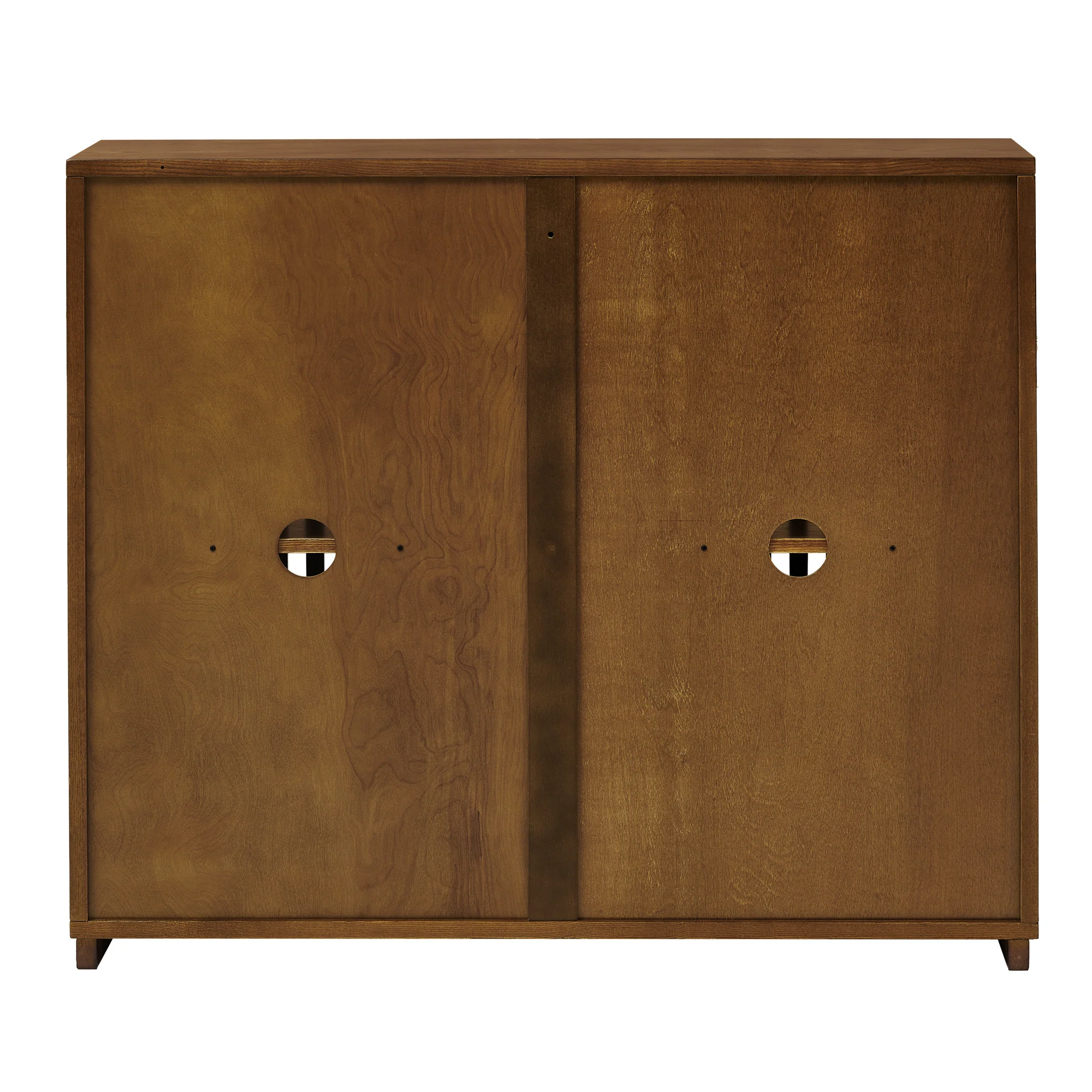 Mid Century Modern Fluted Hollowed Out Sideboard Cabinet - Image 10