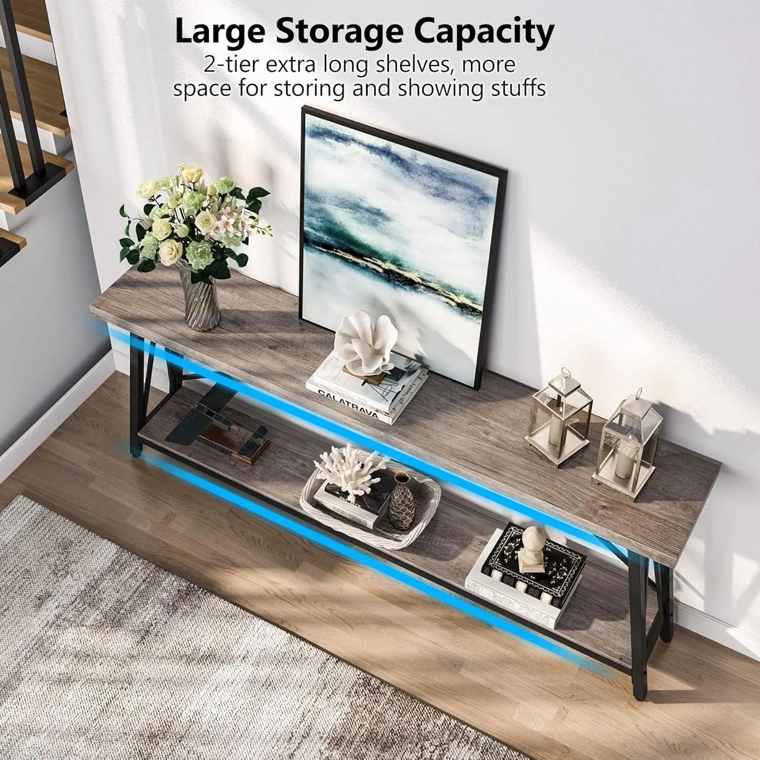 Millstone Industrial Sofa Table - Image 10