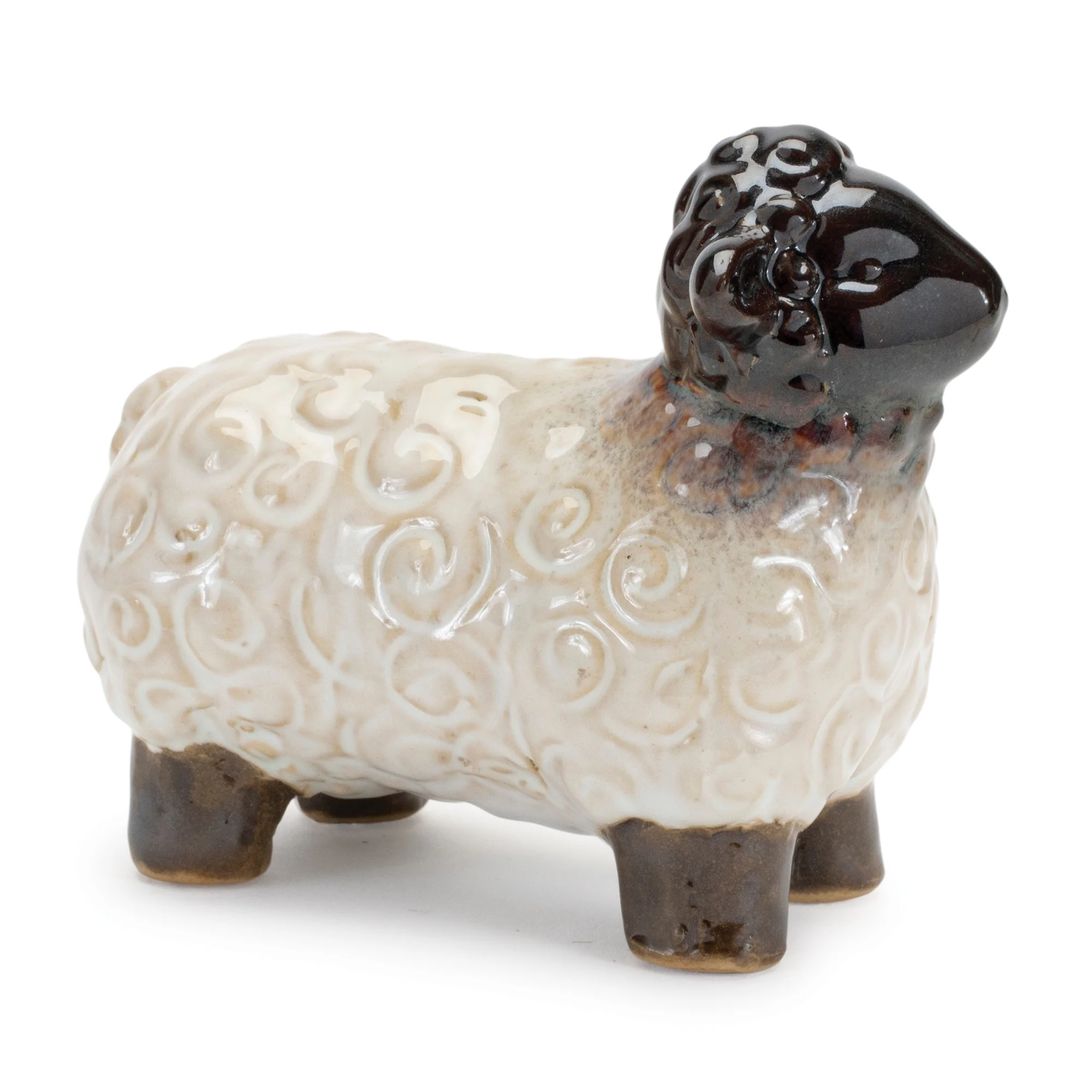 Mini Sheep Figurine, Set of 6 - Image 3