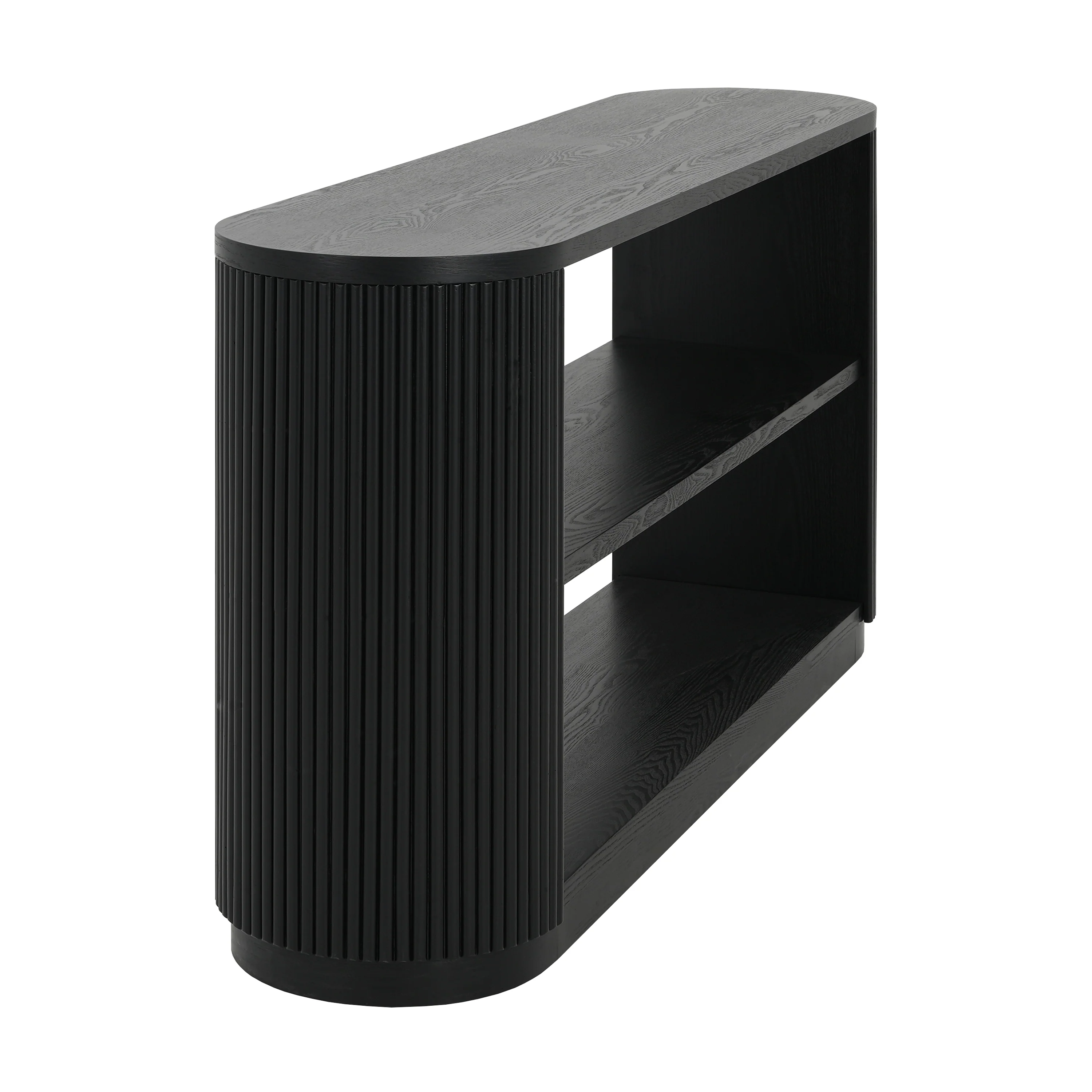 Modern Entryway Console Table with Open Shelf - Image 25