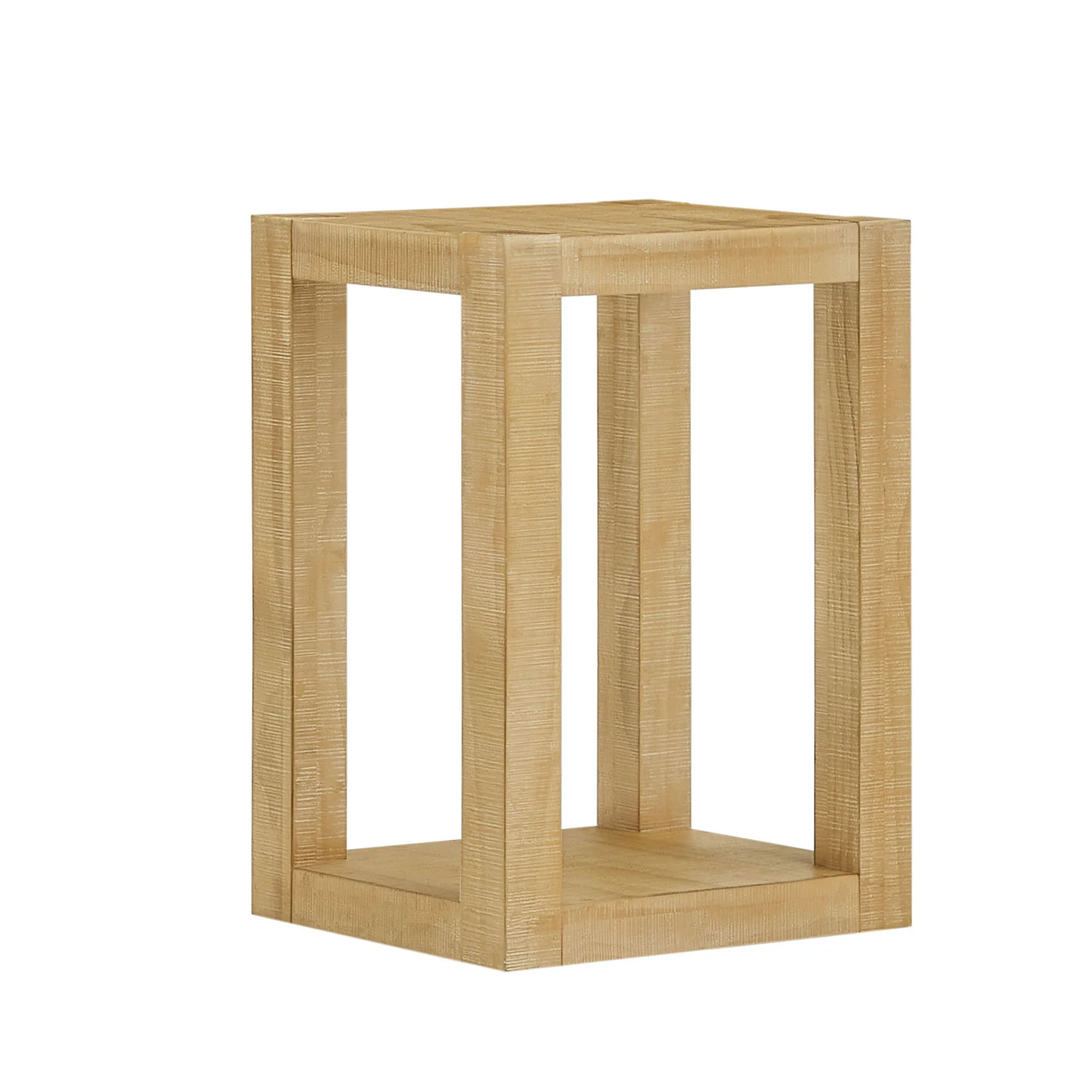 Modern 2-Tier Open Storage Side Table - Image 7