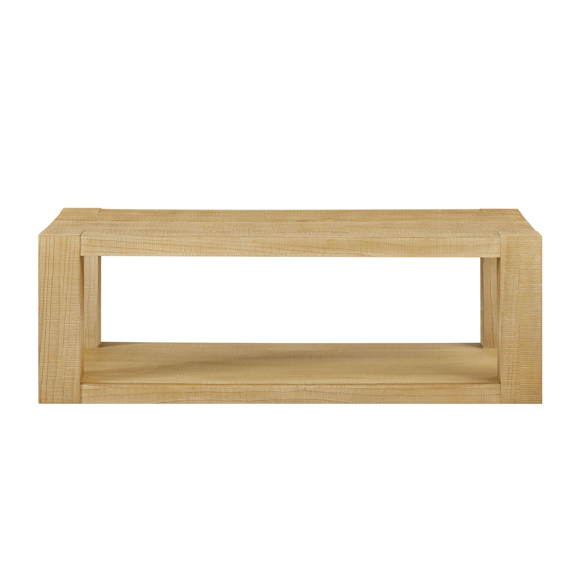 Modern 2-Tier Rectangle Coffee Table - Image 3