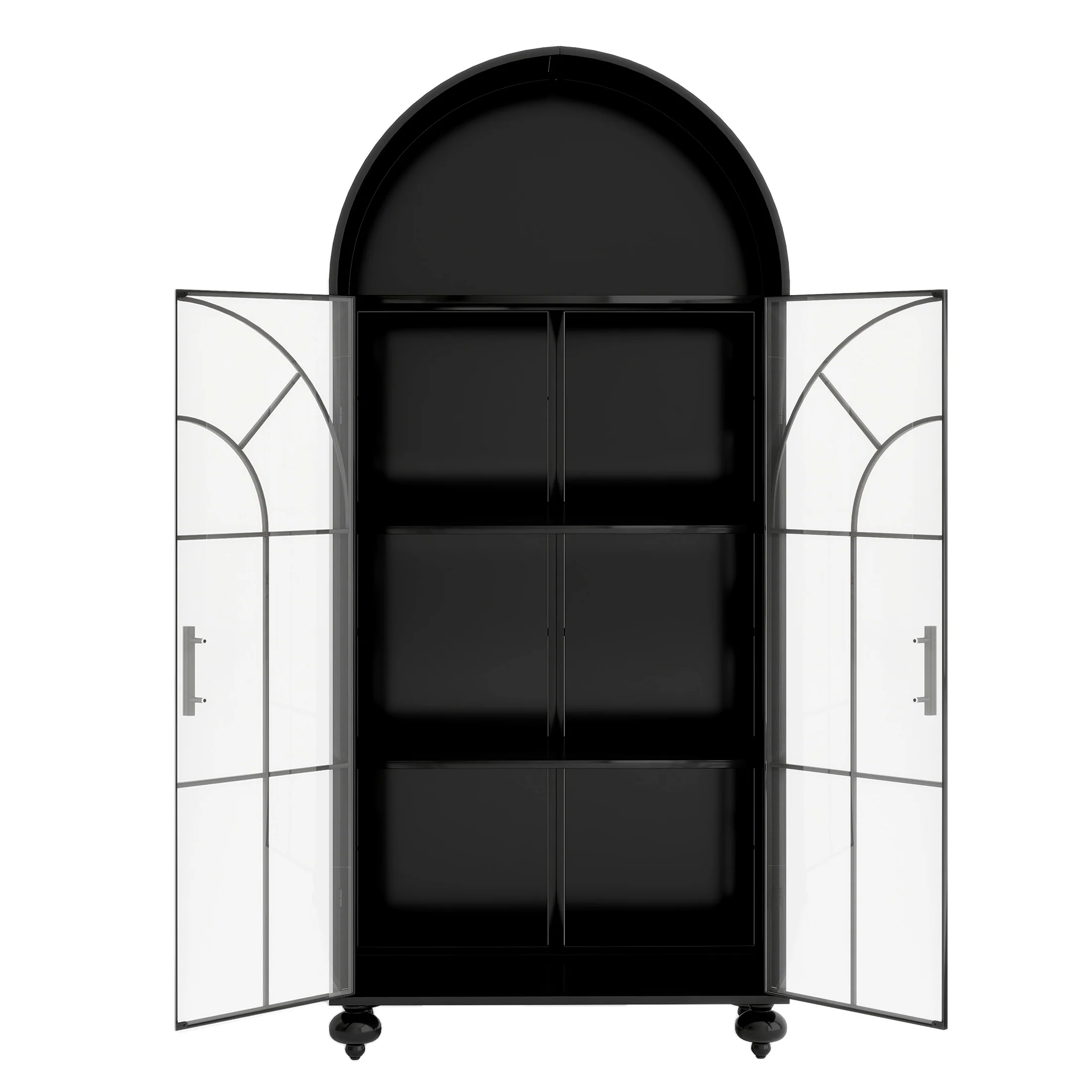 Modern Arched Storage Cabinet - Image 8