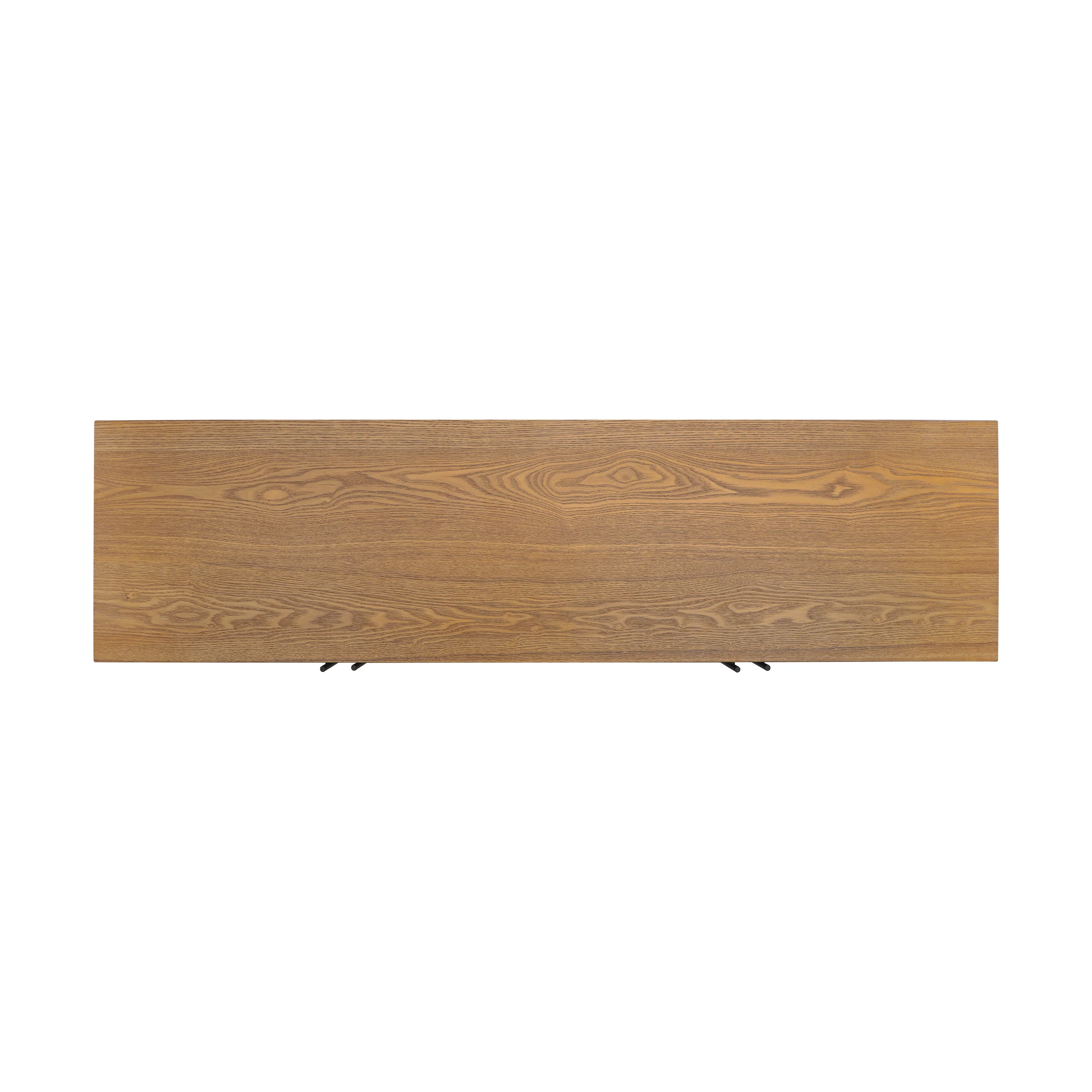 Modern Sideboard Storage Cabinet with 4 Doors & Metal Handles - Image 22