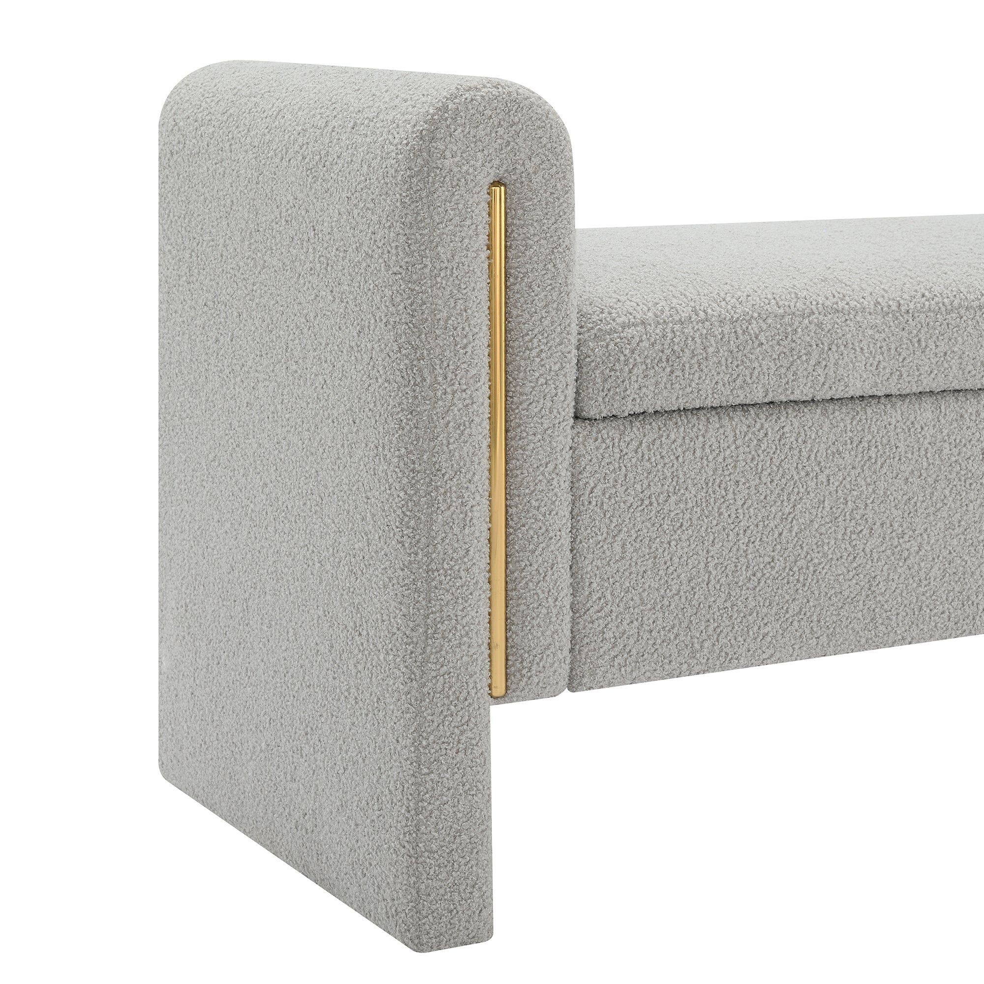 Modern Teddy Bench with Arms and Storage - Image 39