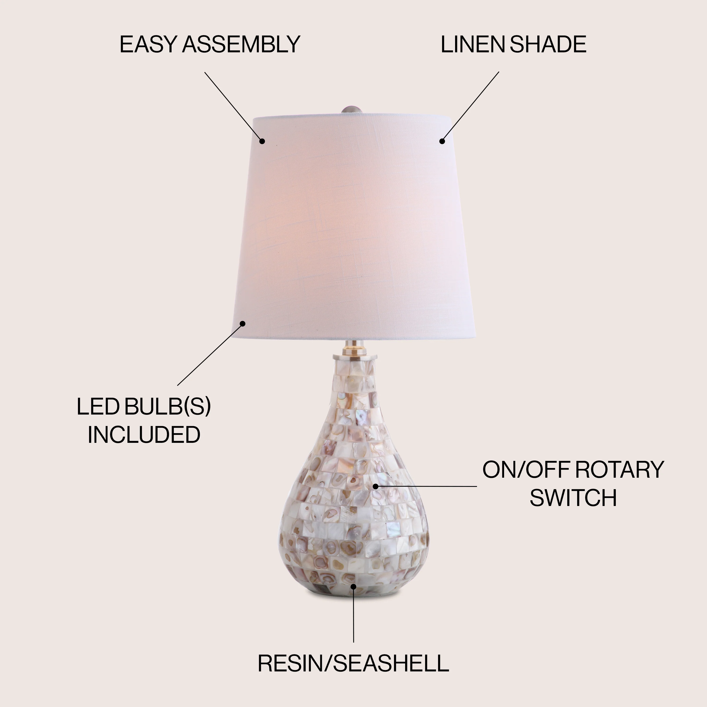 Mona Mini LED Table Lamp - Image 3