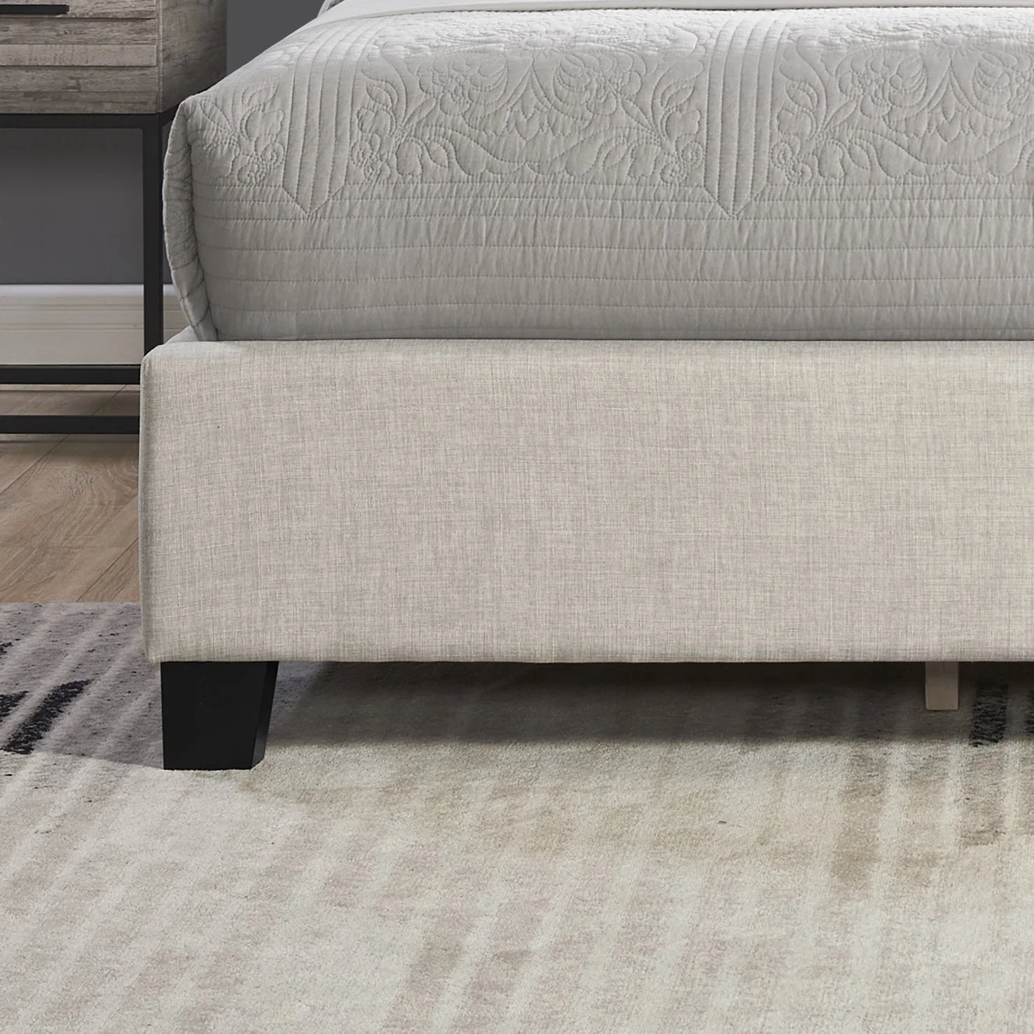Nantarre Fabric Button Tufted Wingback Upholstered Bed - Image 7