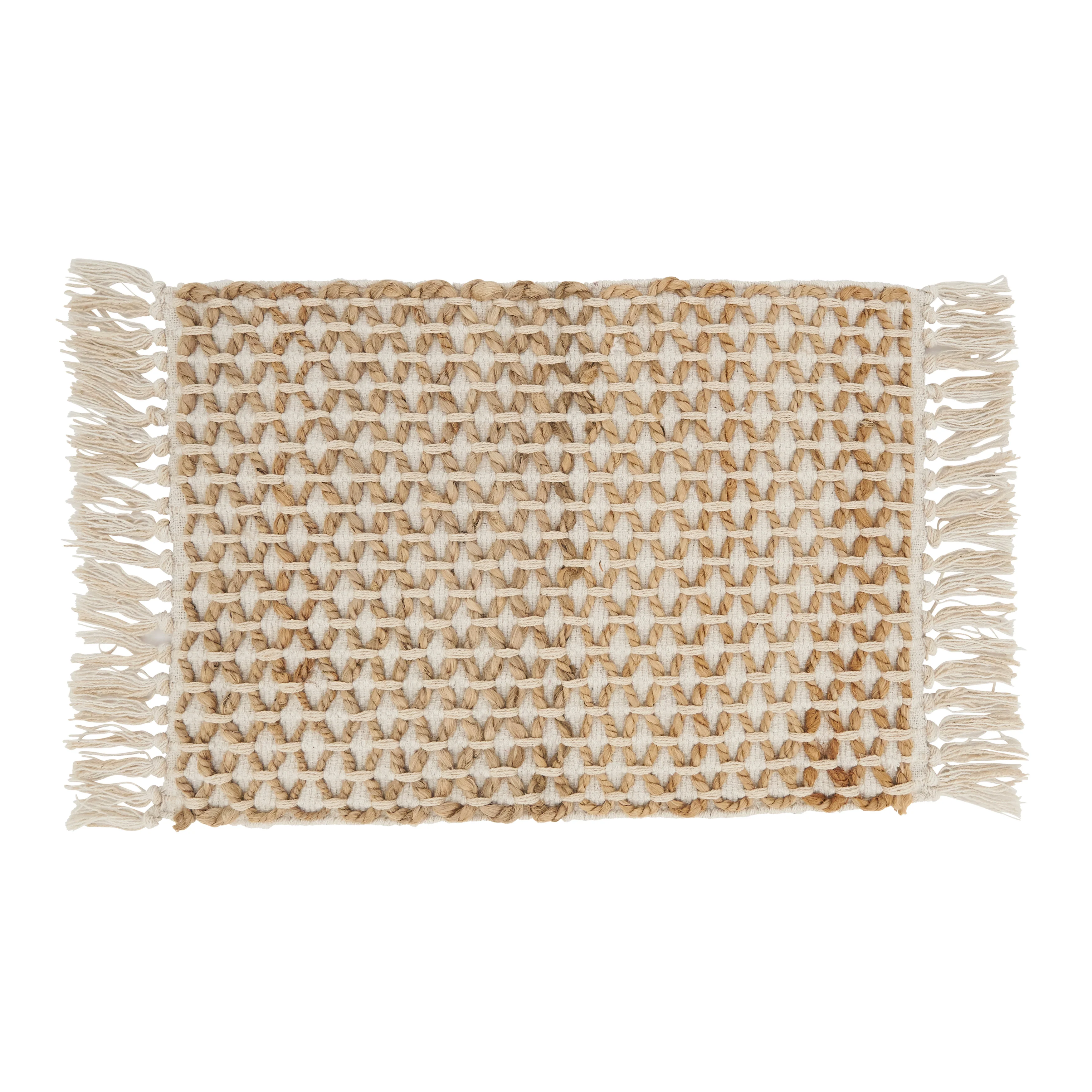 Natural Jute Rope Placemat, Set of 4