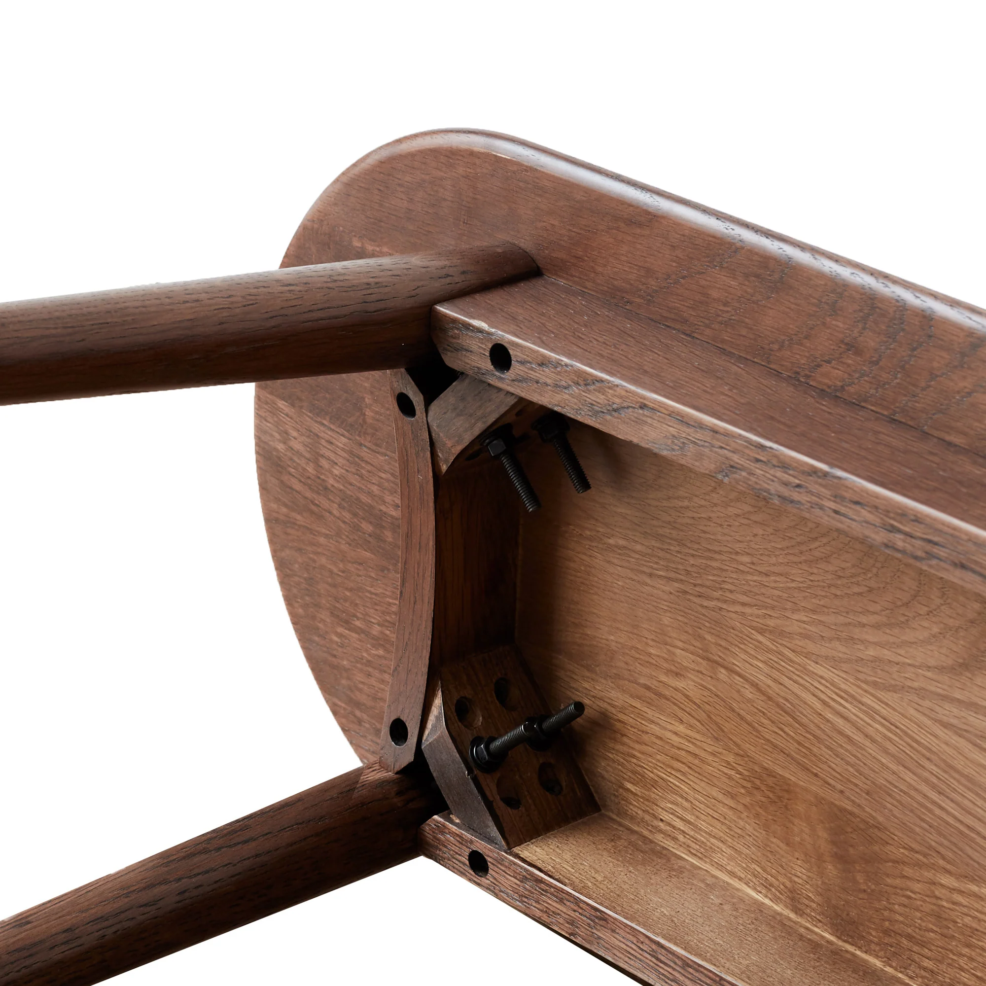 Natural Oak Wood Dining Bench - Image 6