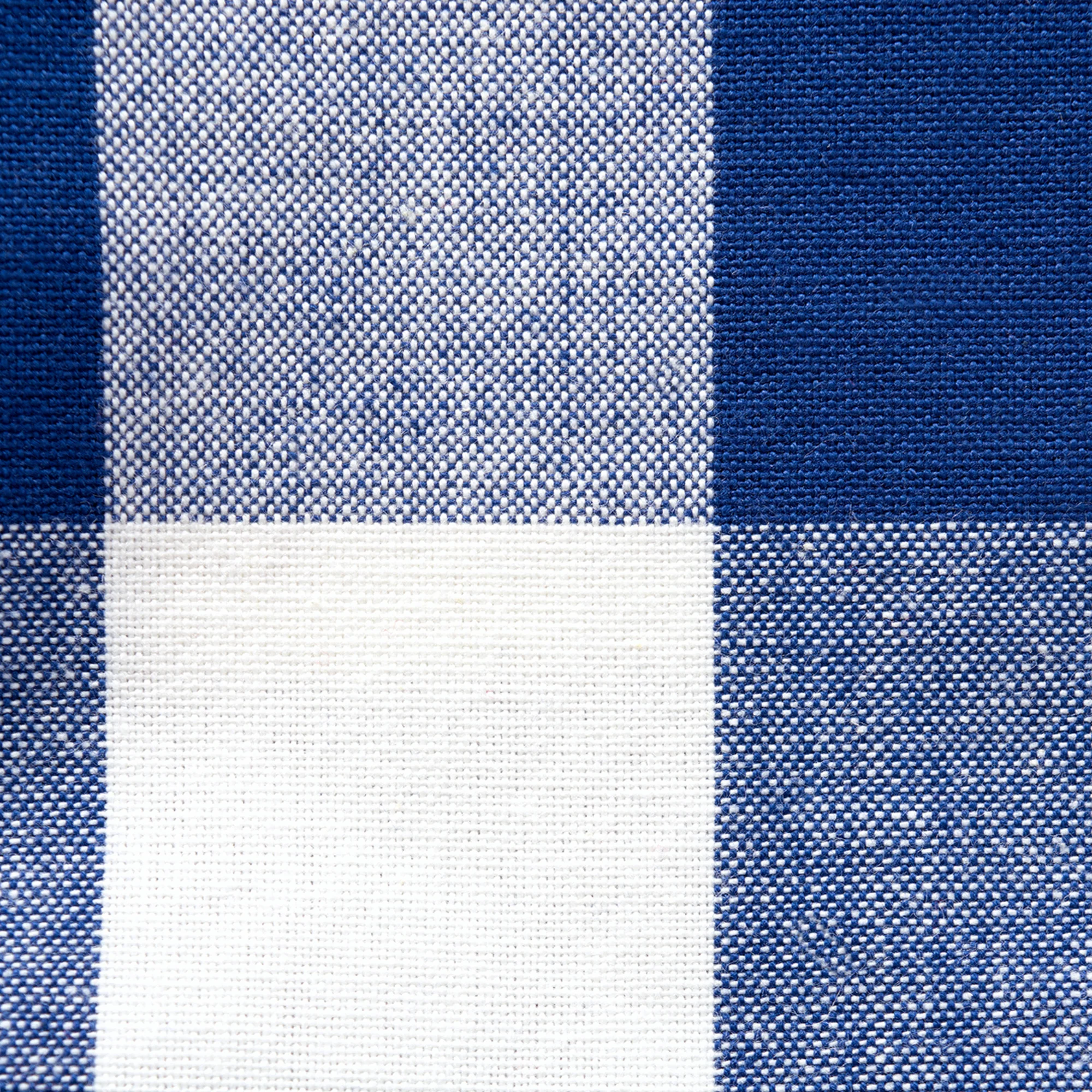 Navy Buffalo Check Tablecloth - Image 10