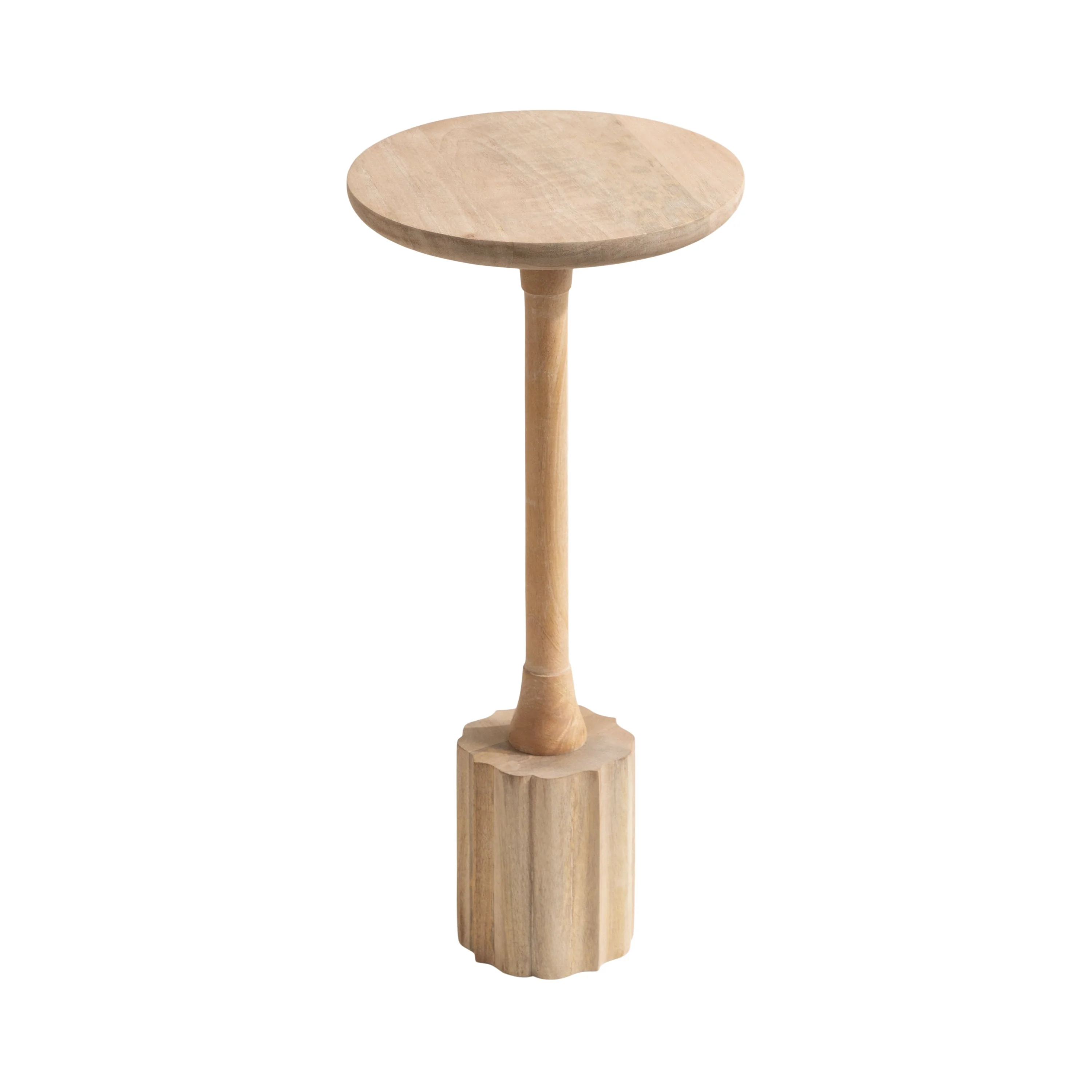 Nisha Wood Drink Table