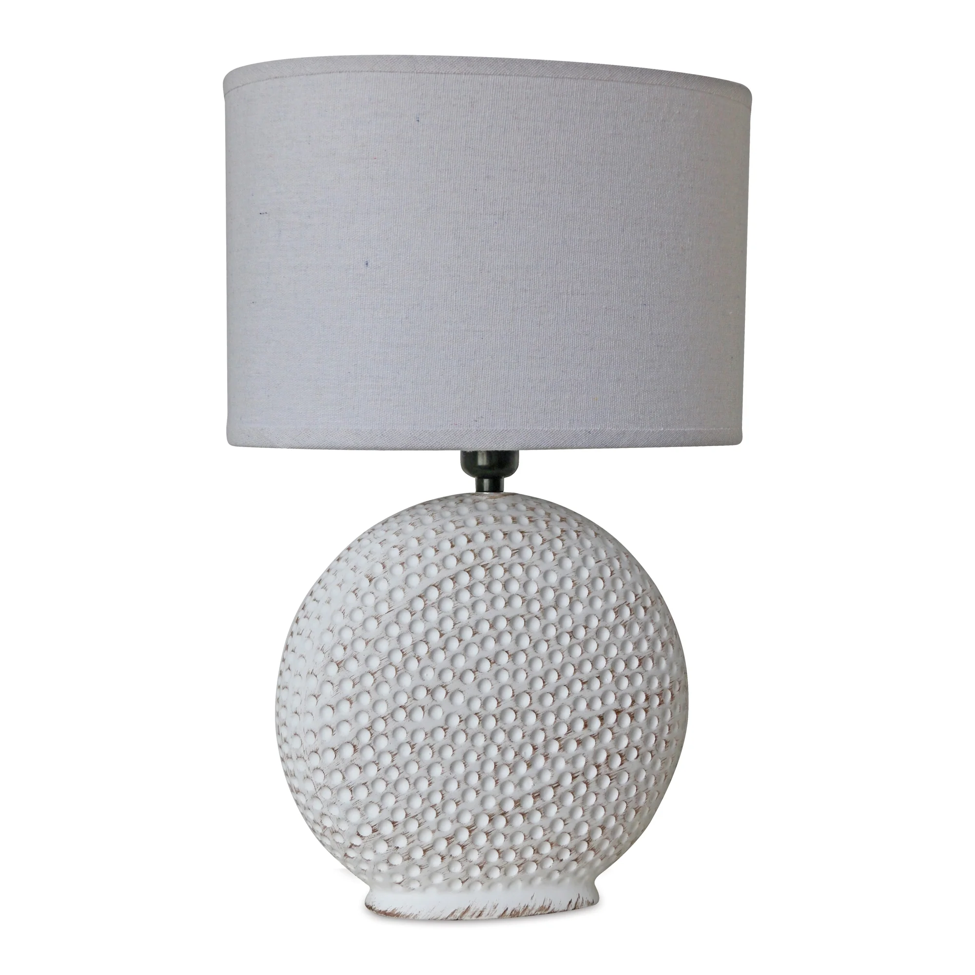Notched Ceramic Table Lamp - Image 4