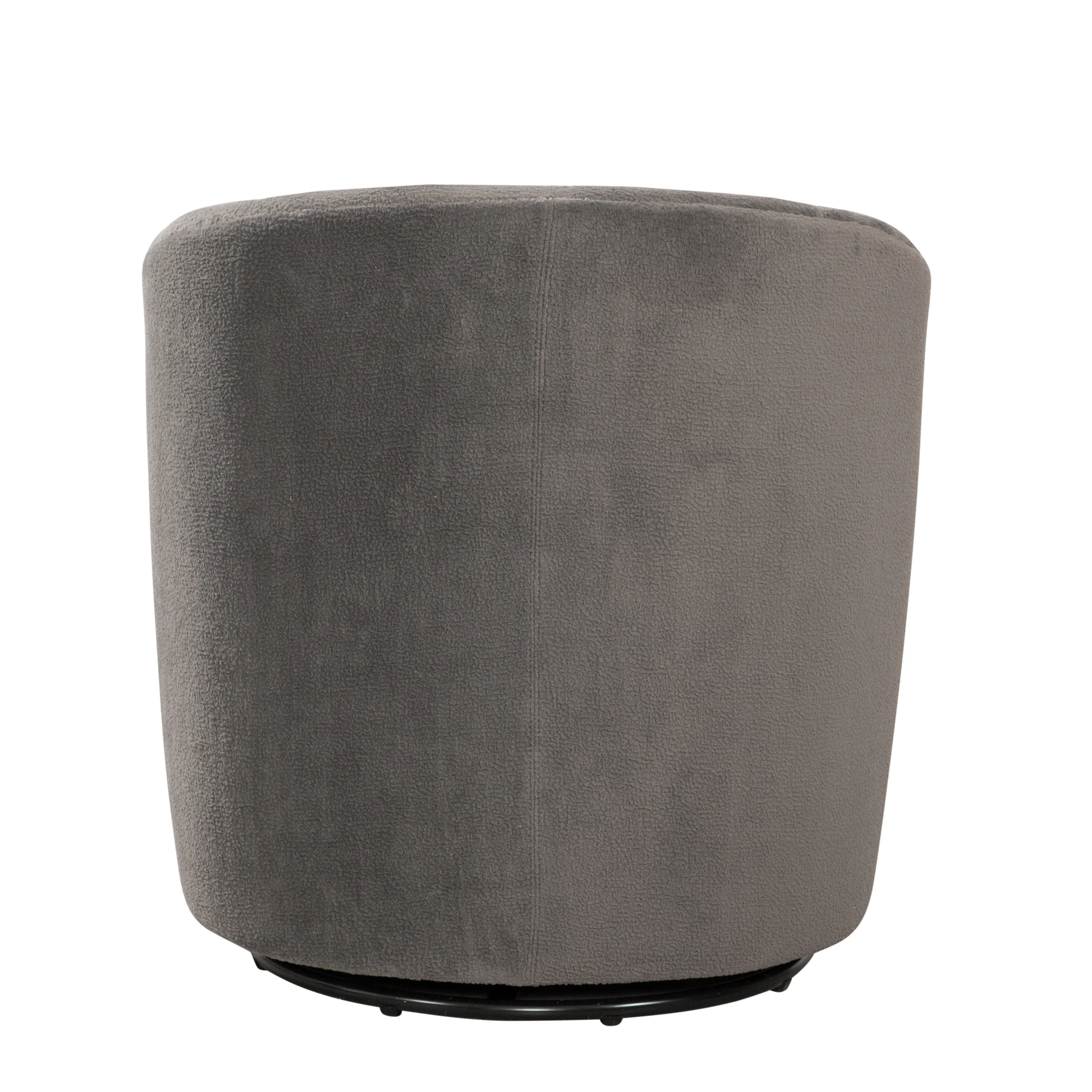Oaklynn Barrel Style Swivel Accent Chair with Performance Fabric - Image 16