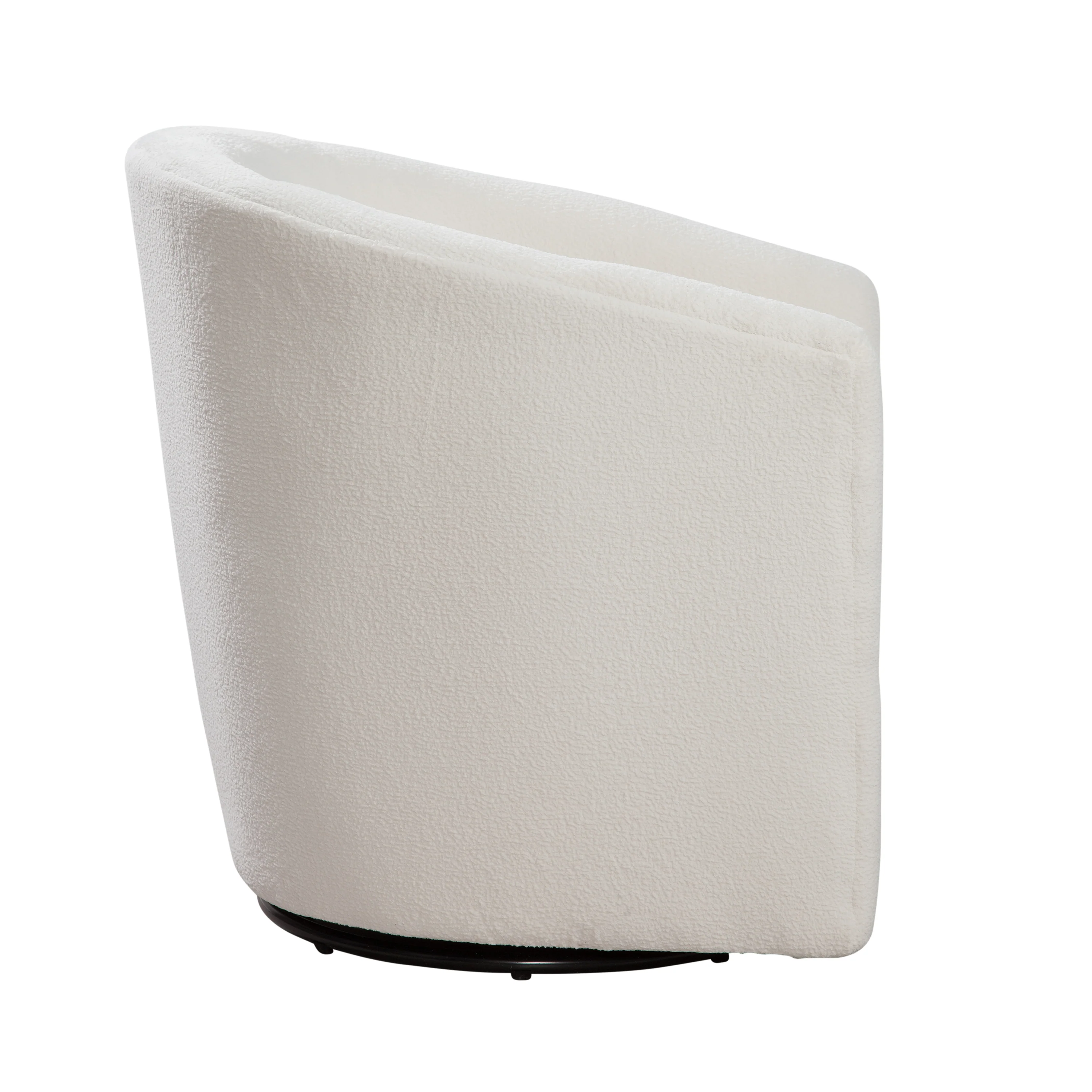 Oaklynn Barrel Style Swivel Accent Chair with Performance Fabric - Image 26