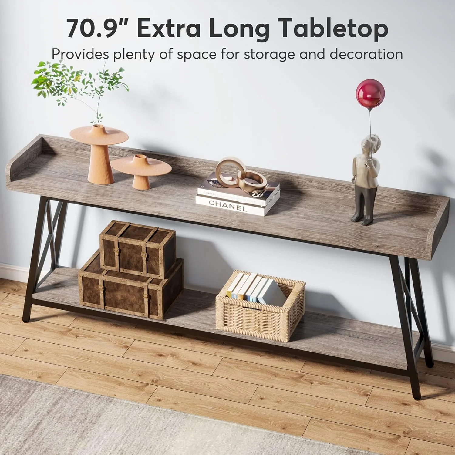 Oakridge Industrial Console Table - Image 32
