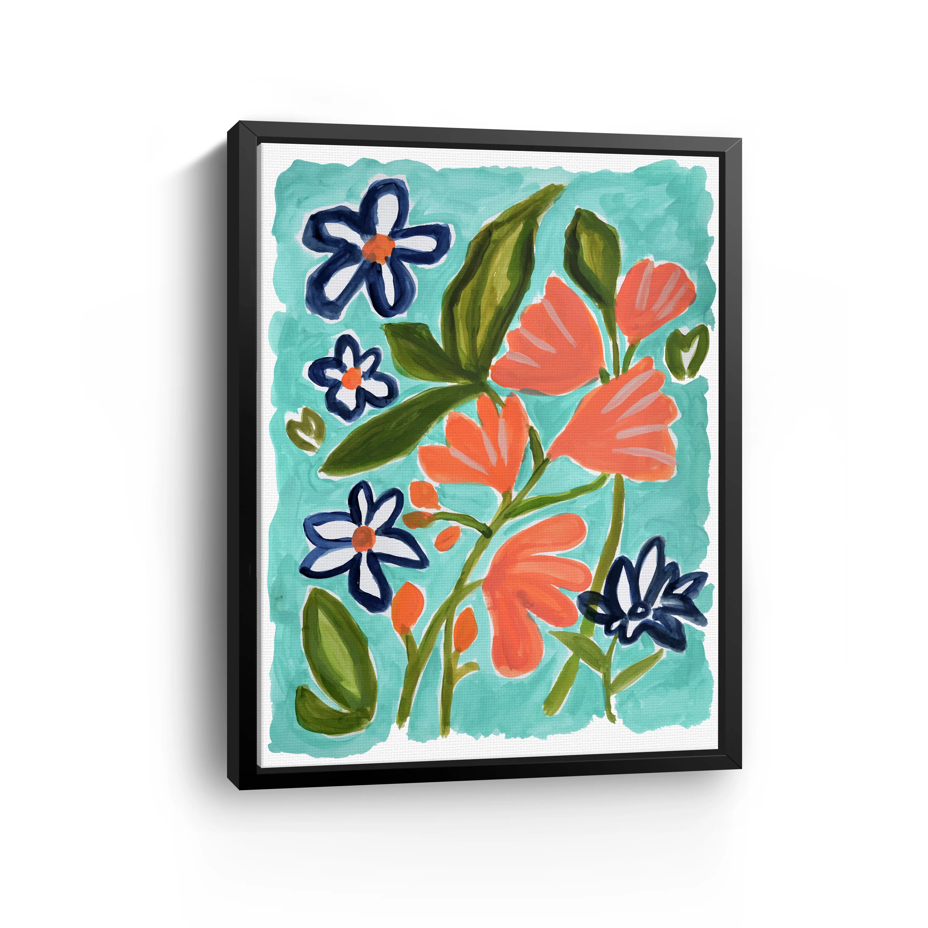 Old Florida Flowers 2 Canvas Giclee - Image 4