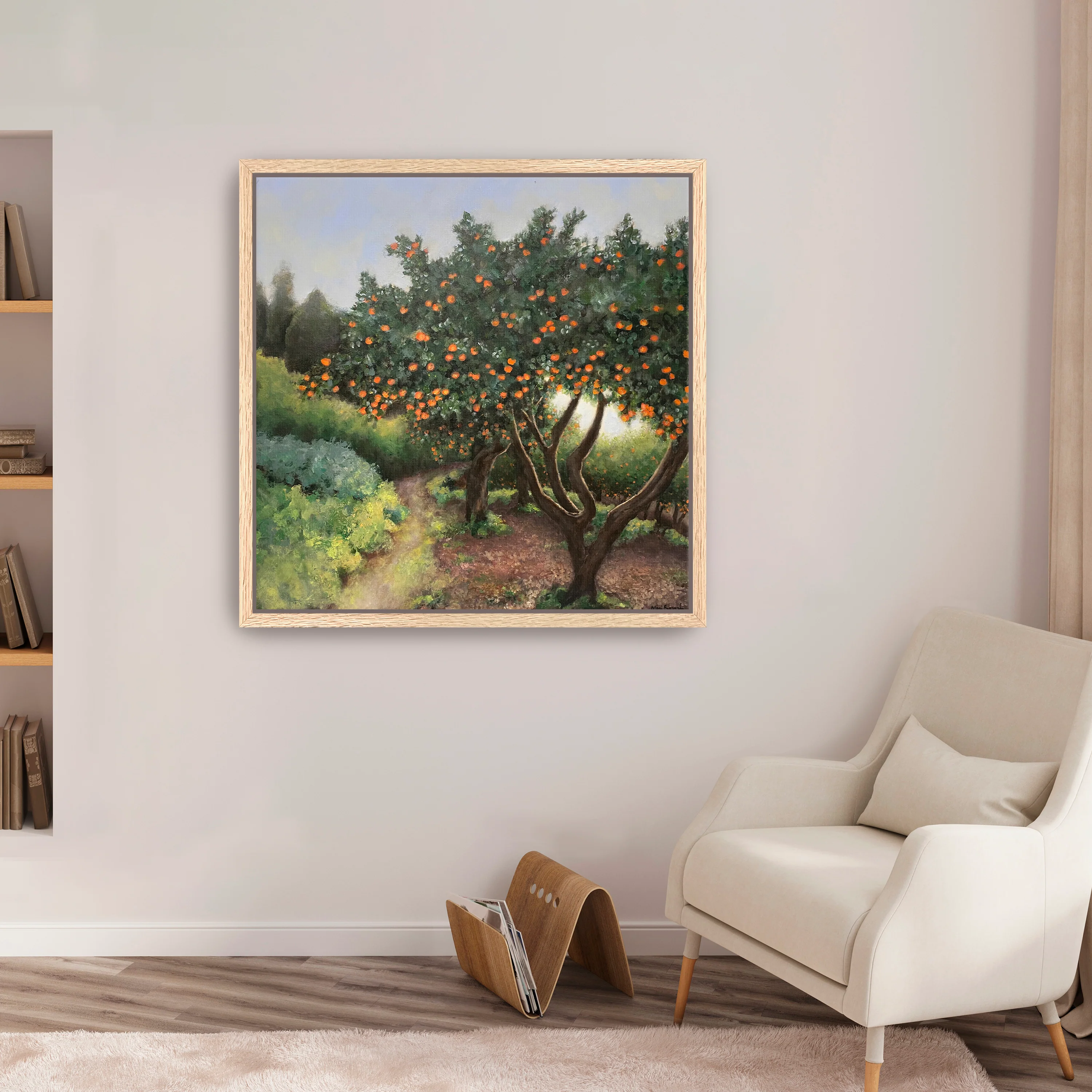 Orange Trees Canvas Giclee - Image 8