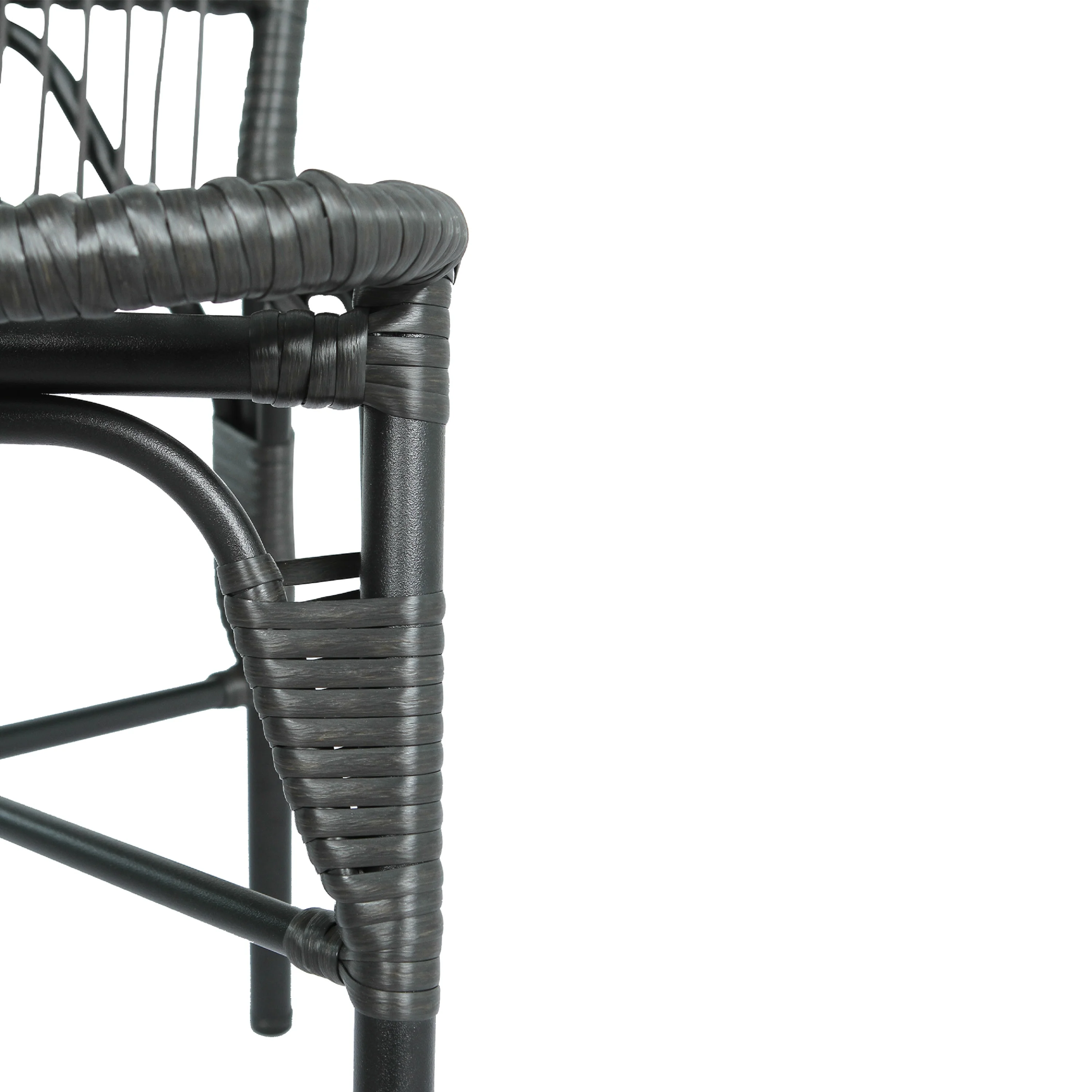 Outdoor Rattan Patio Dining Chairs, Set of 2 - Image 13